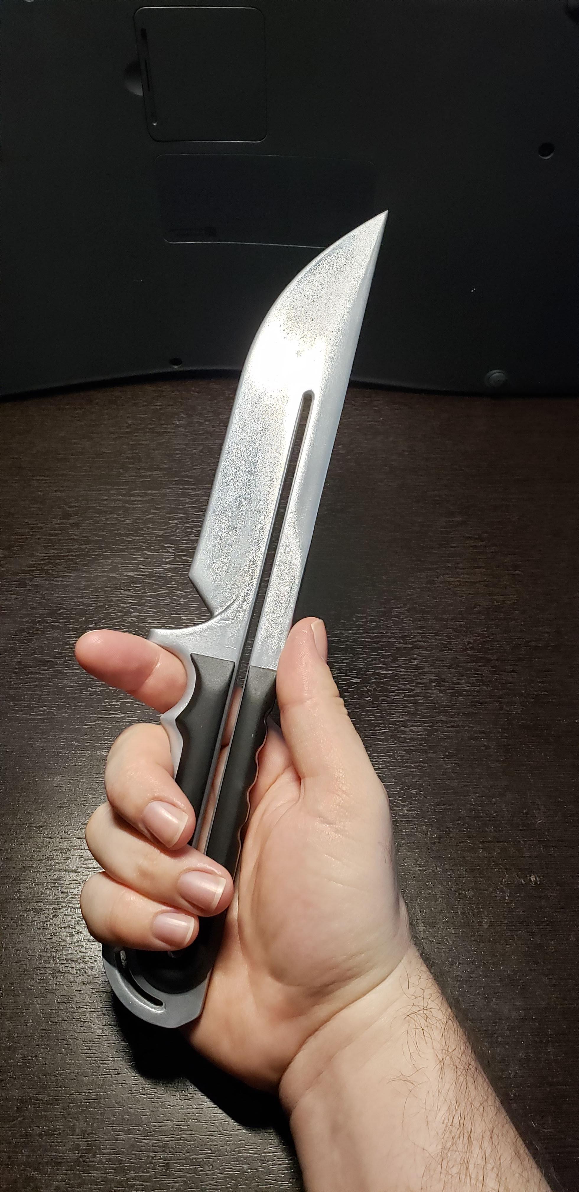 Combat/Throwing Knife from Cyberpunk 2077 RPF Costume and Prop Maker