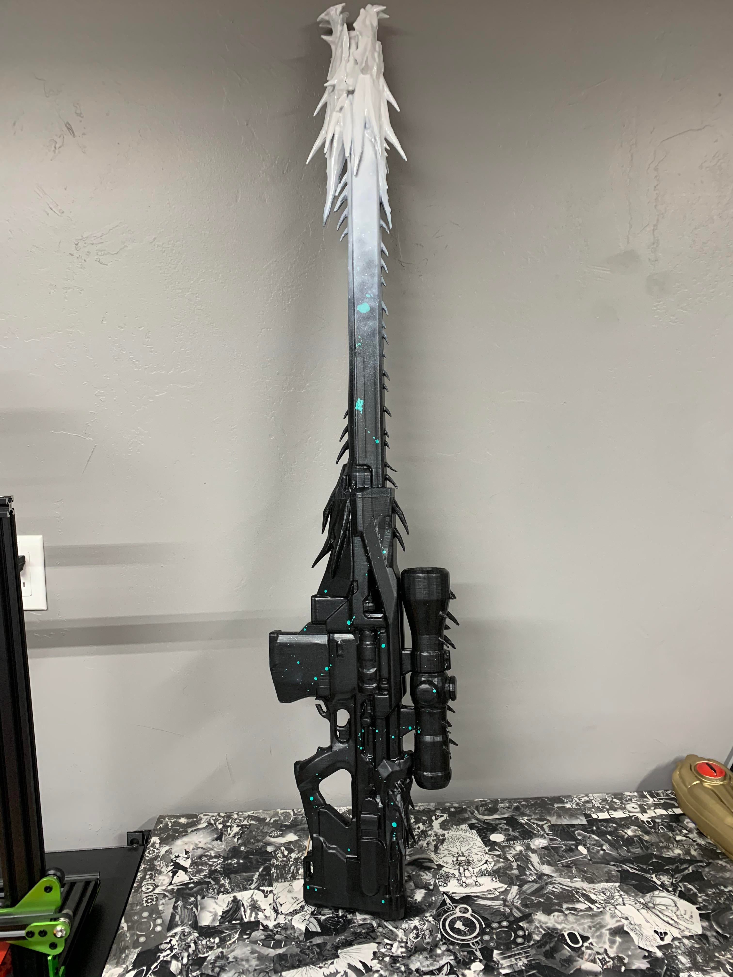 DESTINY 2 Whisper of the Worm Prop Sniper Gun RPF Costume and Prop