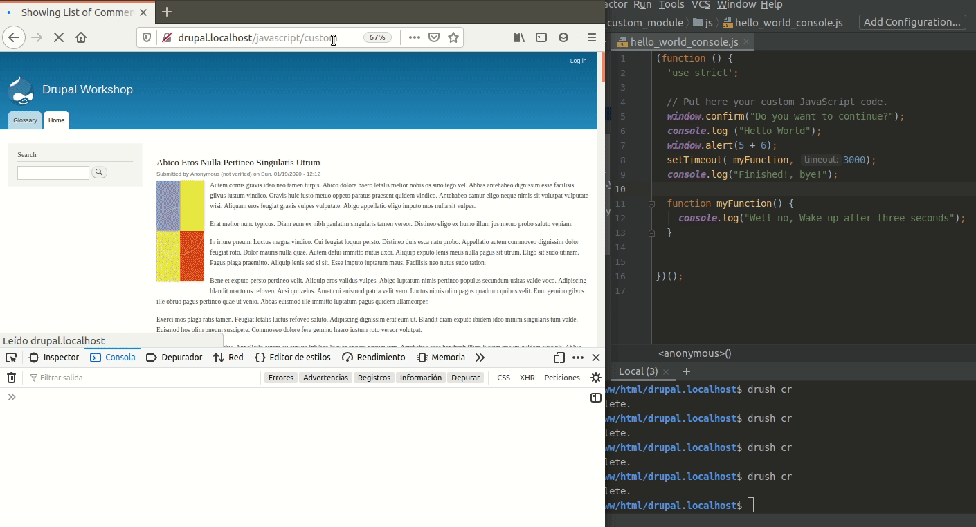 Guide How to integrate JavaScript in Drupal 89 Drupal Sun