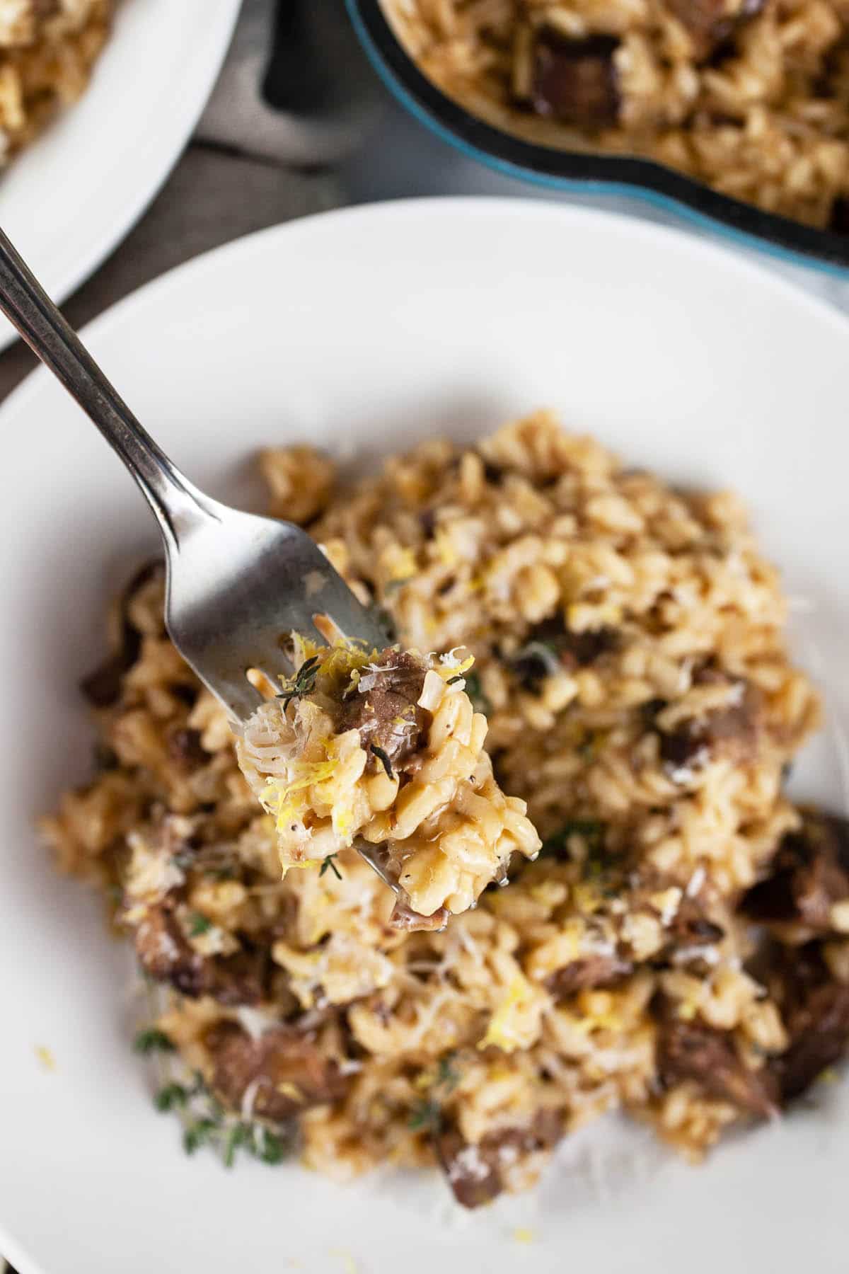 Beef Short Rib Risotto The Rustic Foodie®