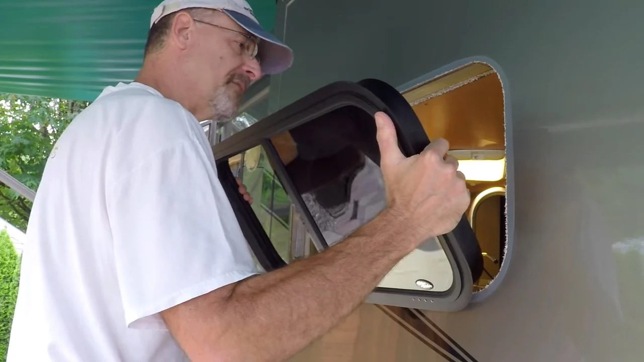 RV Window Replacement Measure & Install A New RV Window