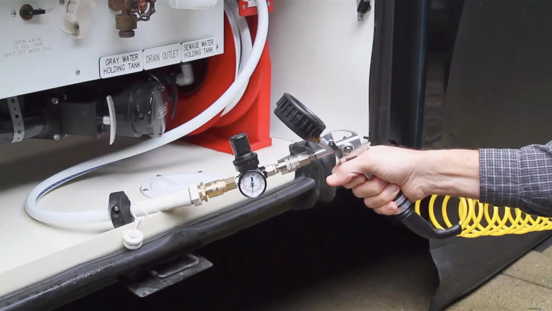 Blowing Out RV Water Lines vs RV Antifreeze - Which Is Best?
