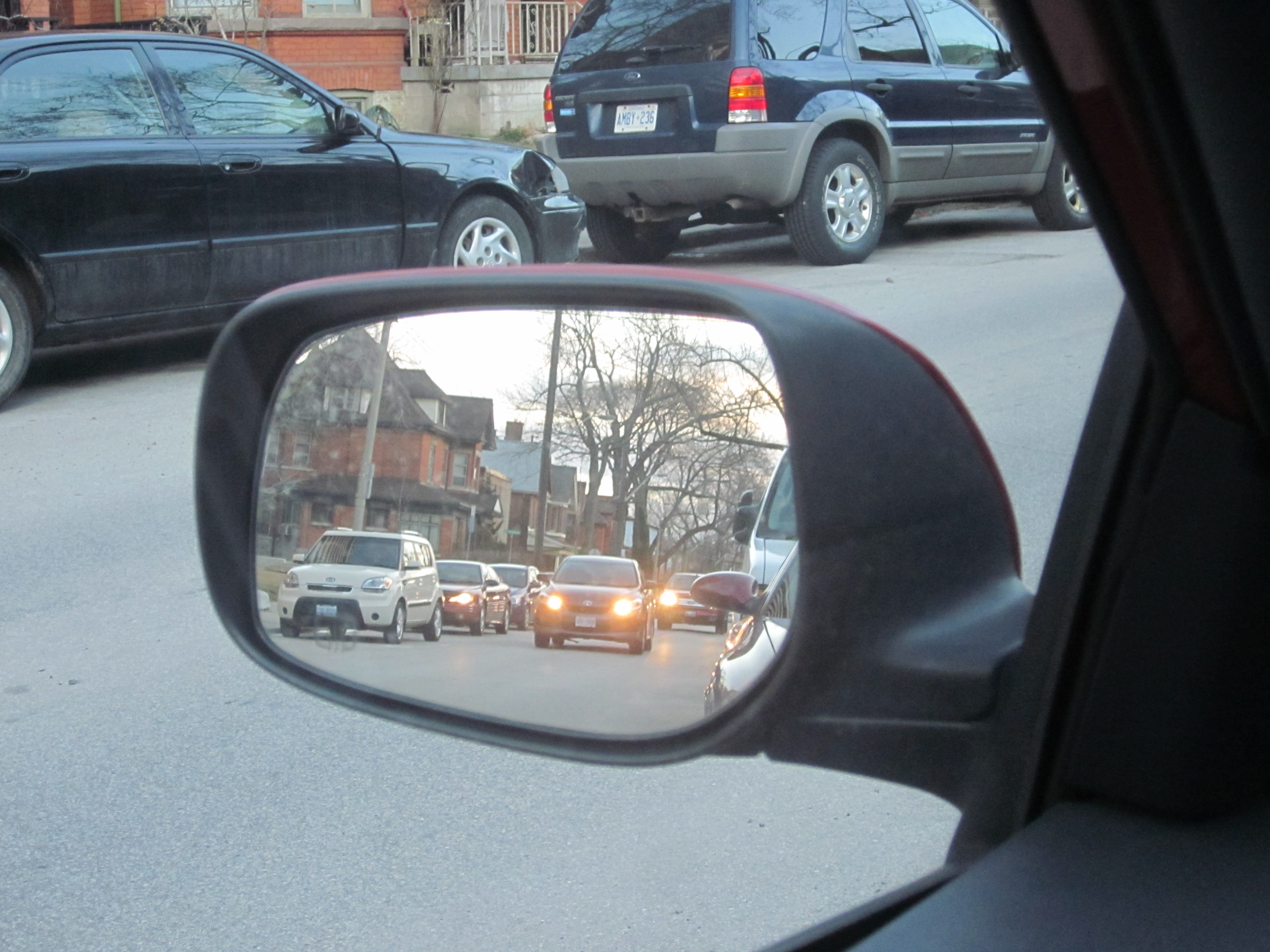 Setting up the side mirrors part one The Safe Driver