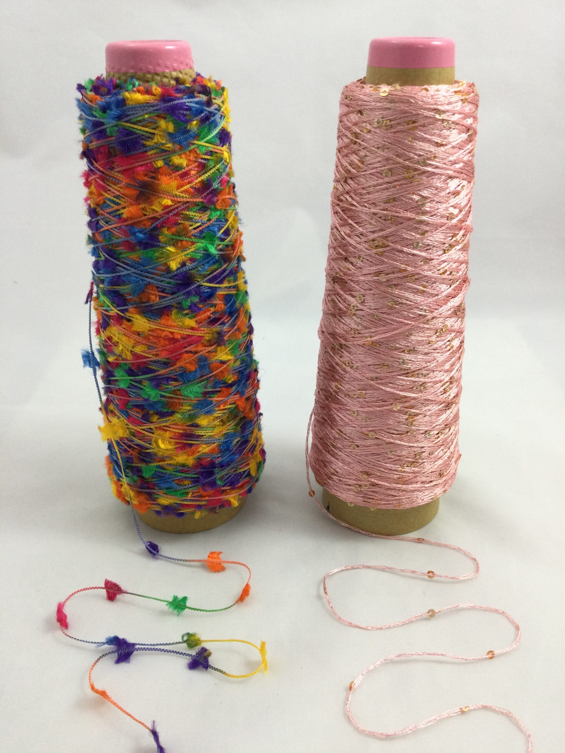 Novelty yarn pair N003 The Saori Shed