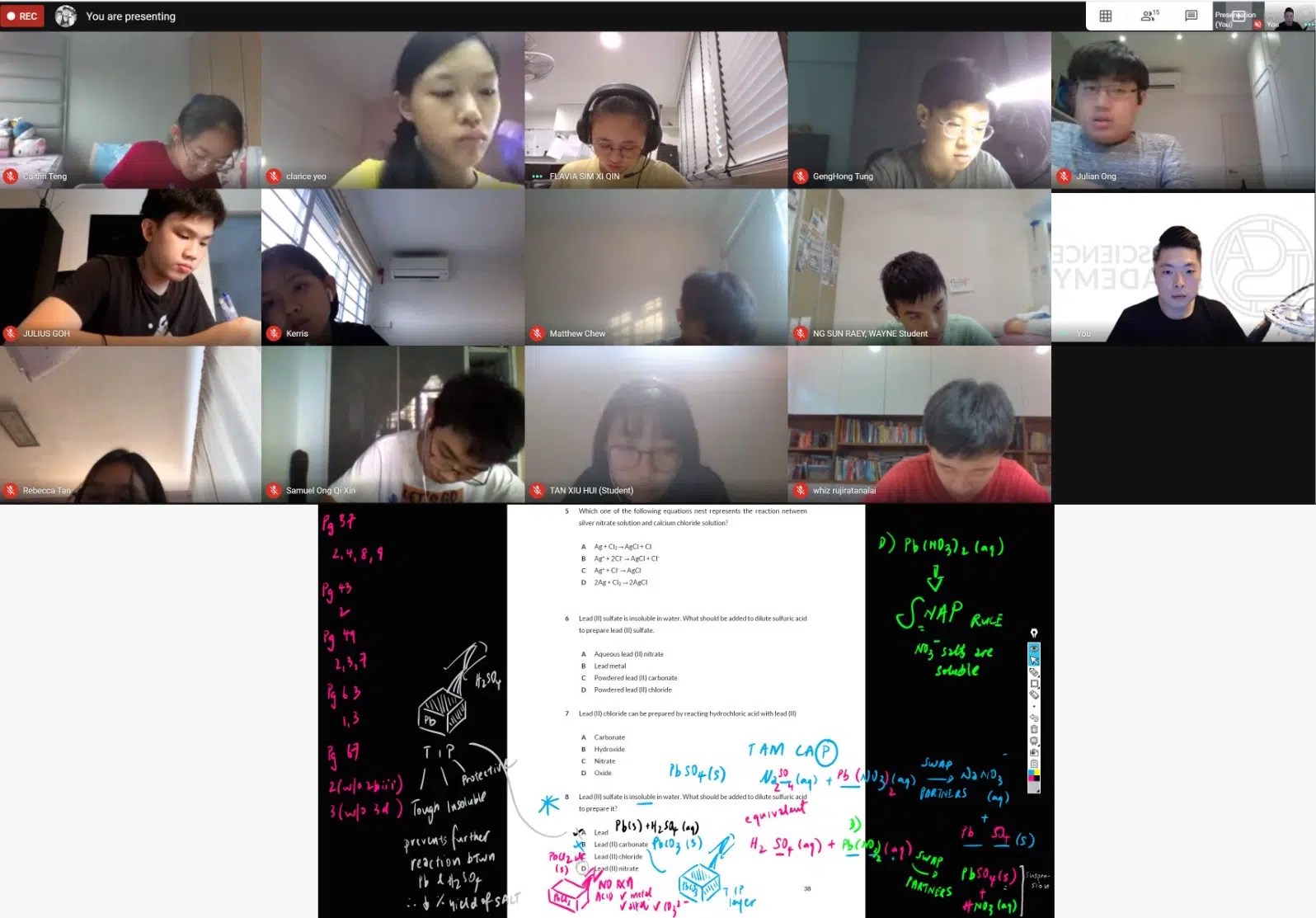 Home Based Learning The Science Academy