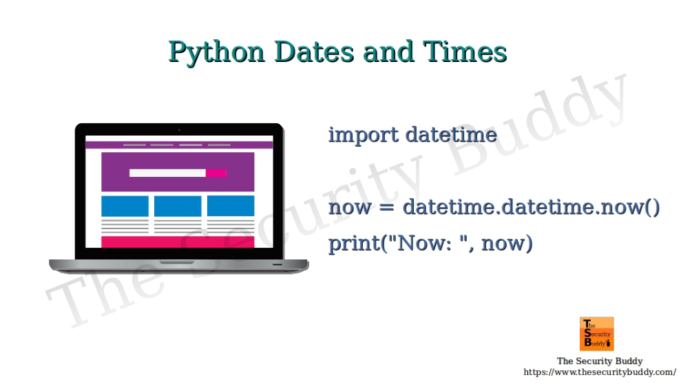 Python Dates and Times The Security Buddy