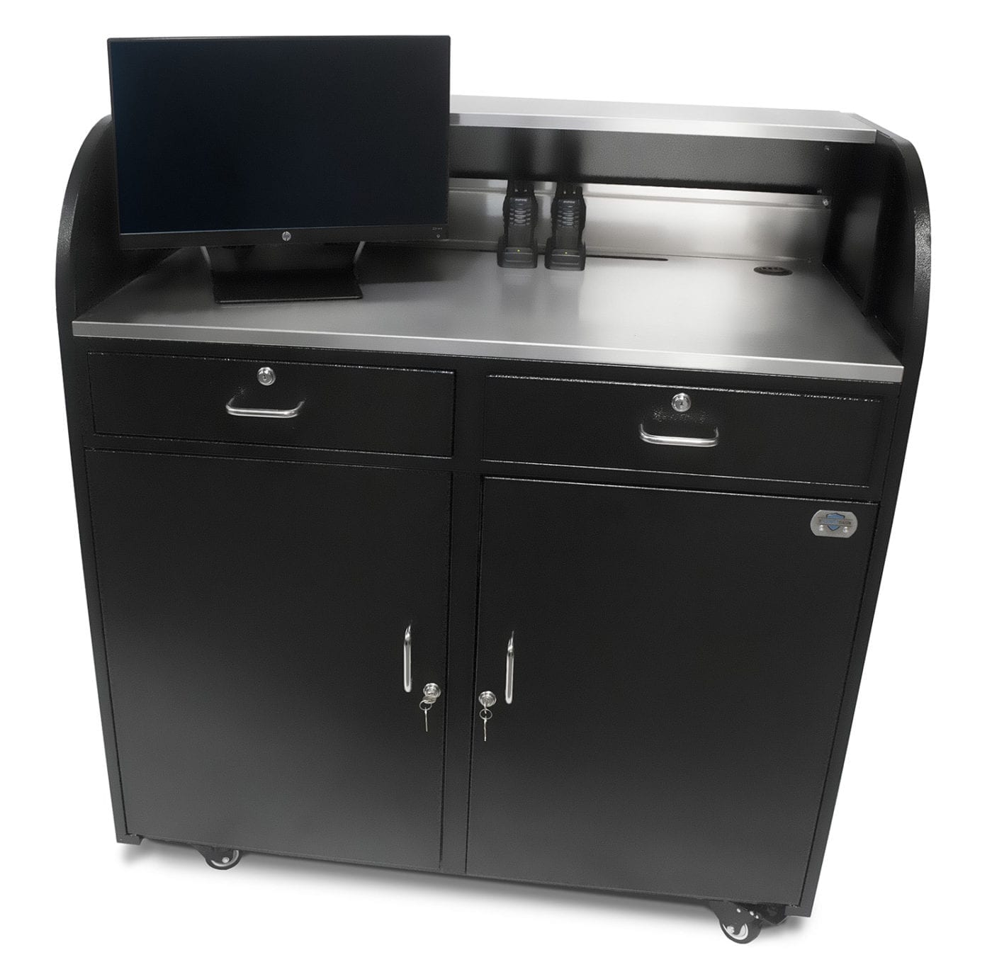 Portable Professional Security Desk The Security Station
