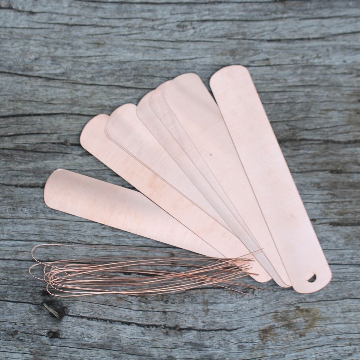 Copper Plant Labels The Seed Collection