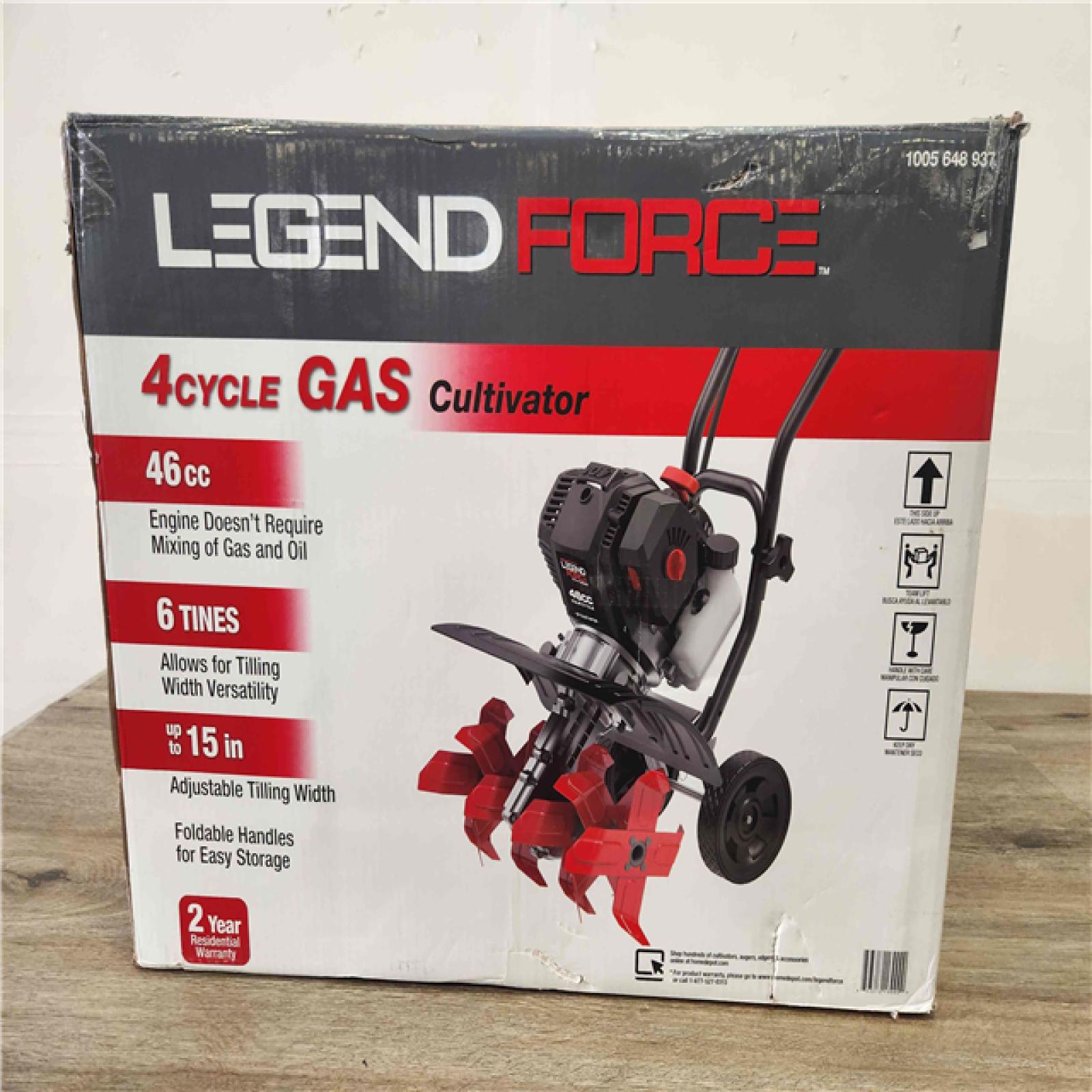 Phoenix Location Legend Force 15 in. 46 cc Gas Powered 4-Cycle Gas