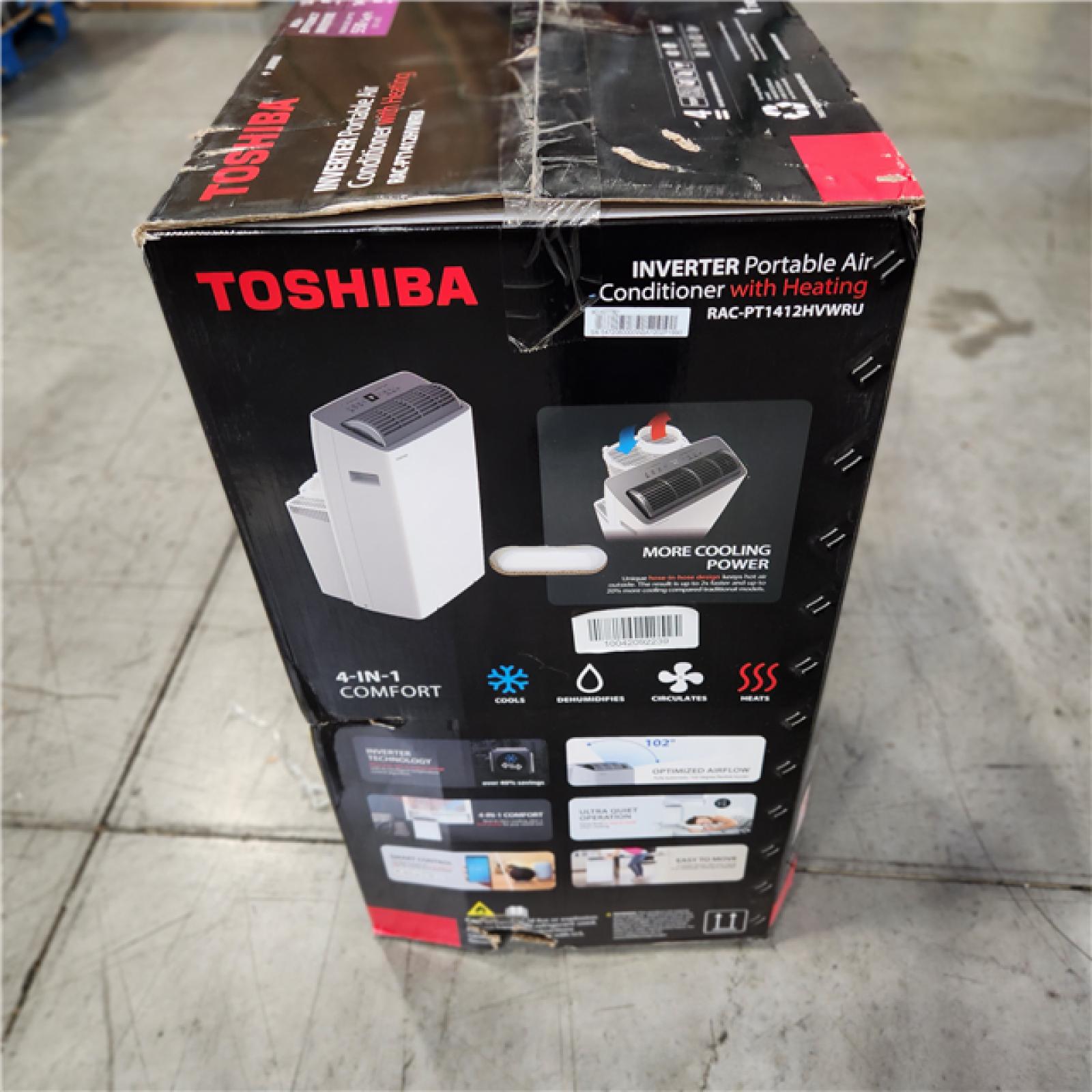DALLAS LOCATION NEW! Toshiba 14,000 BTU (12,000 BTU DOE) 115Volt