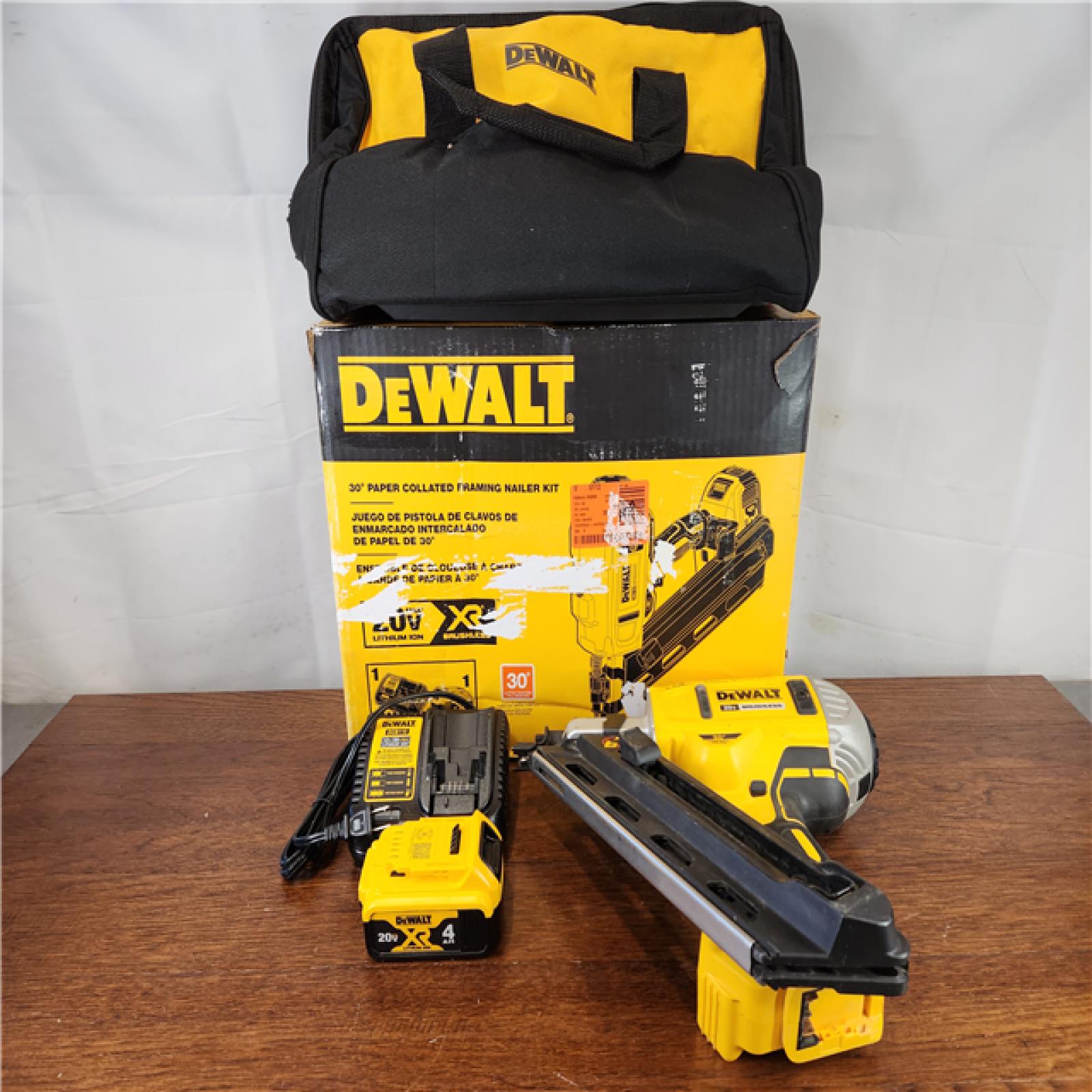 ASIS DeWalt 20V MAX Cordless Brushless 2Speed 30° Paper Collated