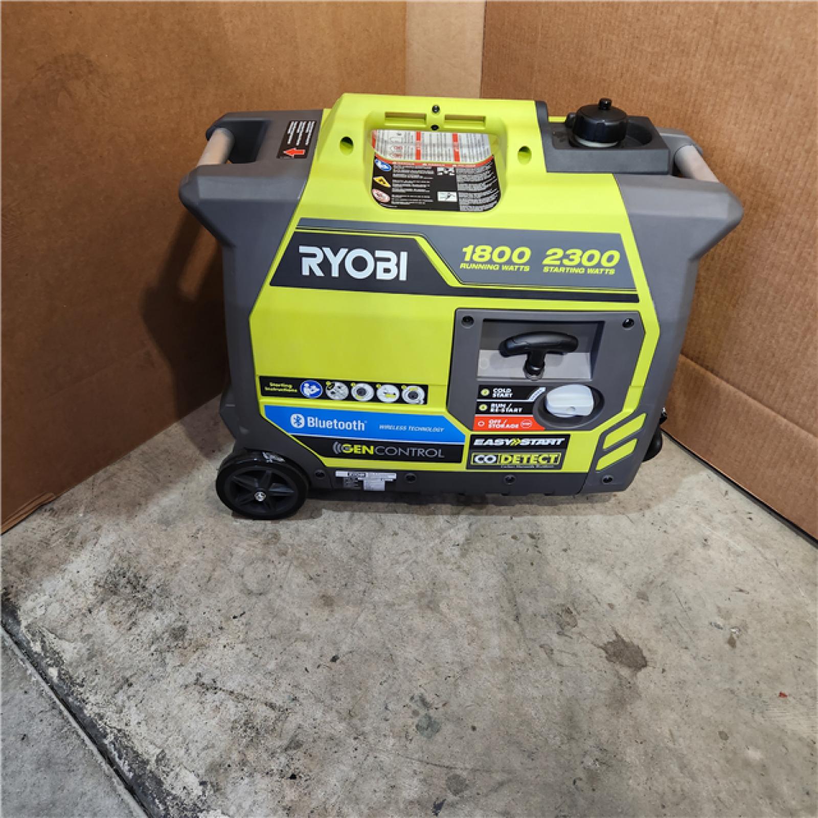 HOUSTON Location-AS-IS-RYOBI 2,300-Watt Recoil Start Bluetooth Super