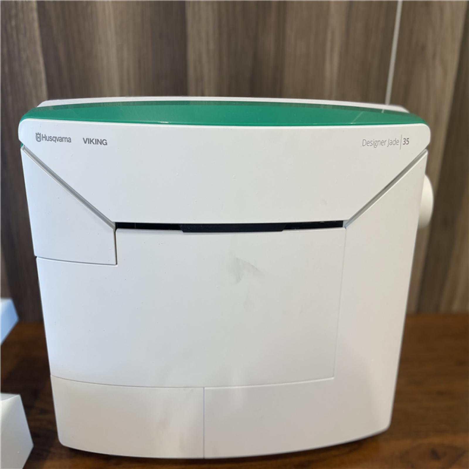 ASIS Husqvarna Viking Designer Jade 35 Sewing and Embroidery Machine