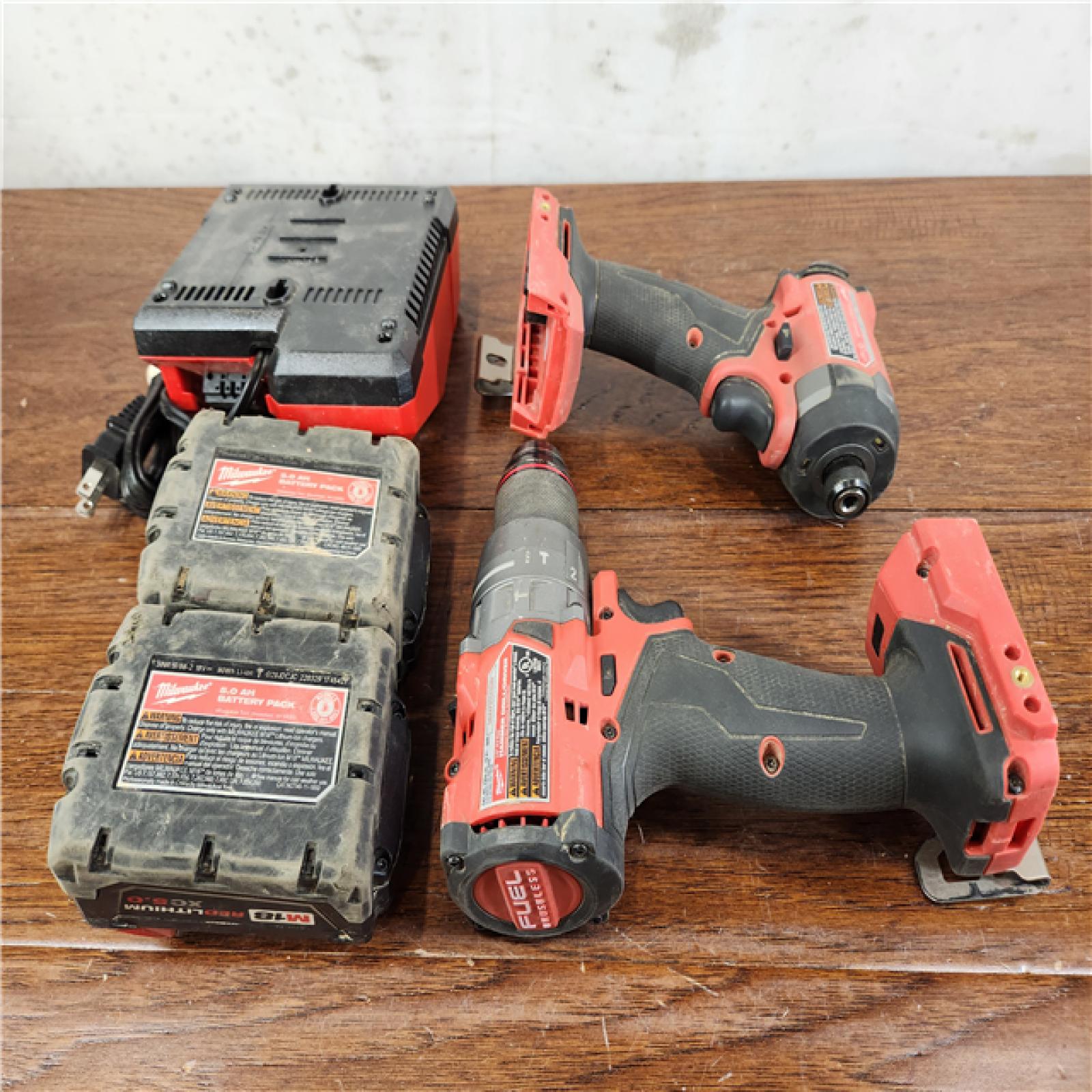 AS-IS Milwaukee M18 FUEL Cordless Brushless (2-Tool) Combo Kit