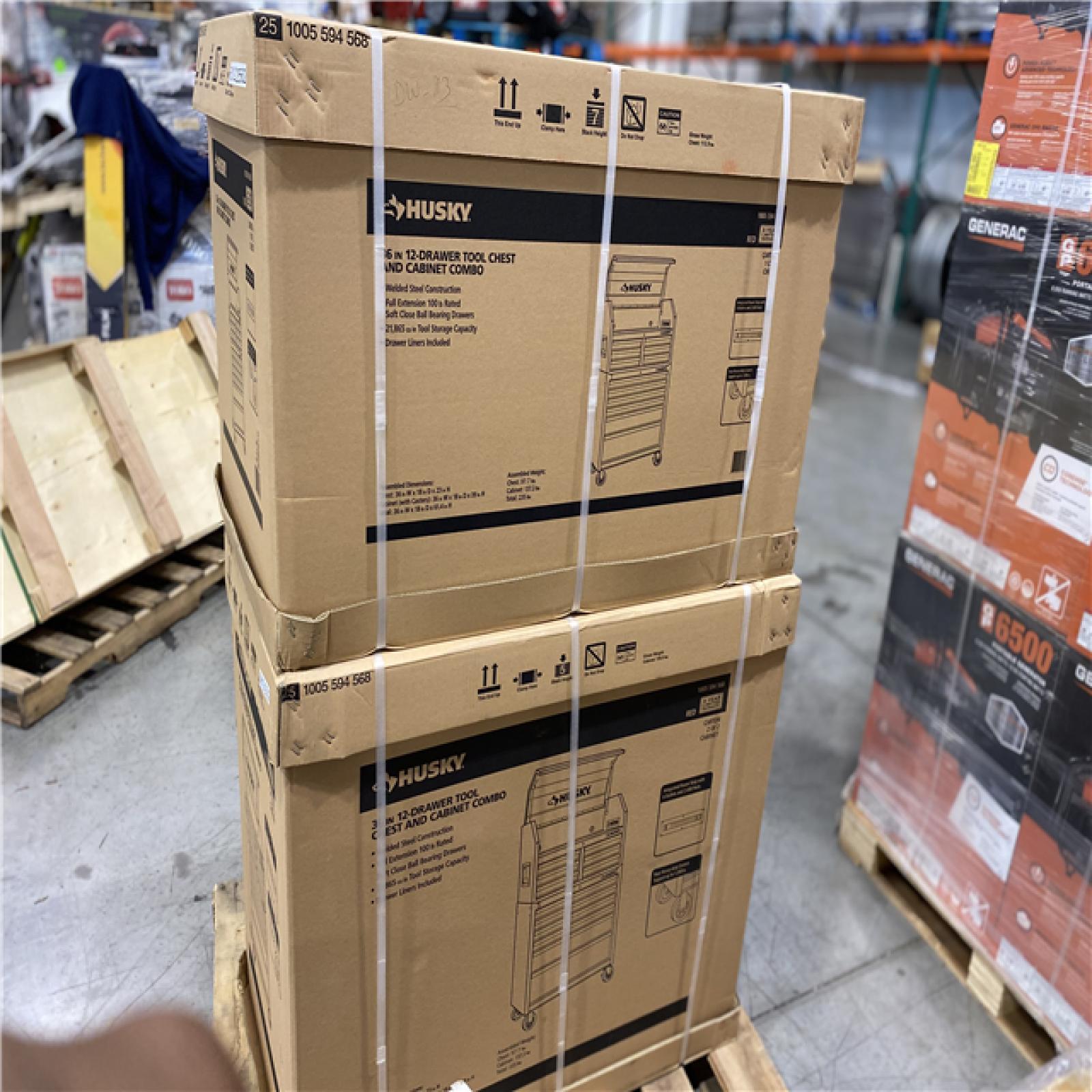 DALLAS LOCATION NEW! Husky 36 in. W x 18 in. D Standard Duty 12