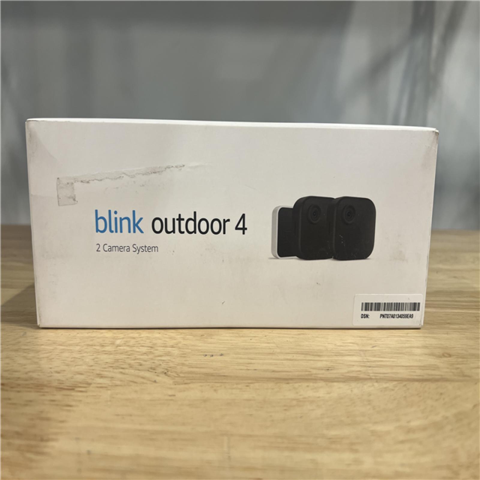 NEW! - Blink Outdoor 4 2-Camera Wireless 1080p Security System with Up