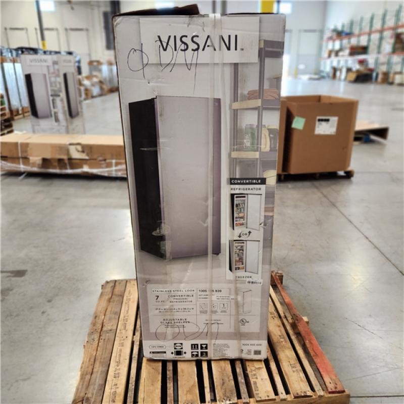 DALLAS LOCATION NEW! Vissani 7 cu. ft. Convertible Upright Freezer
