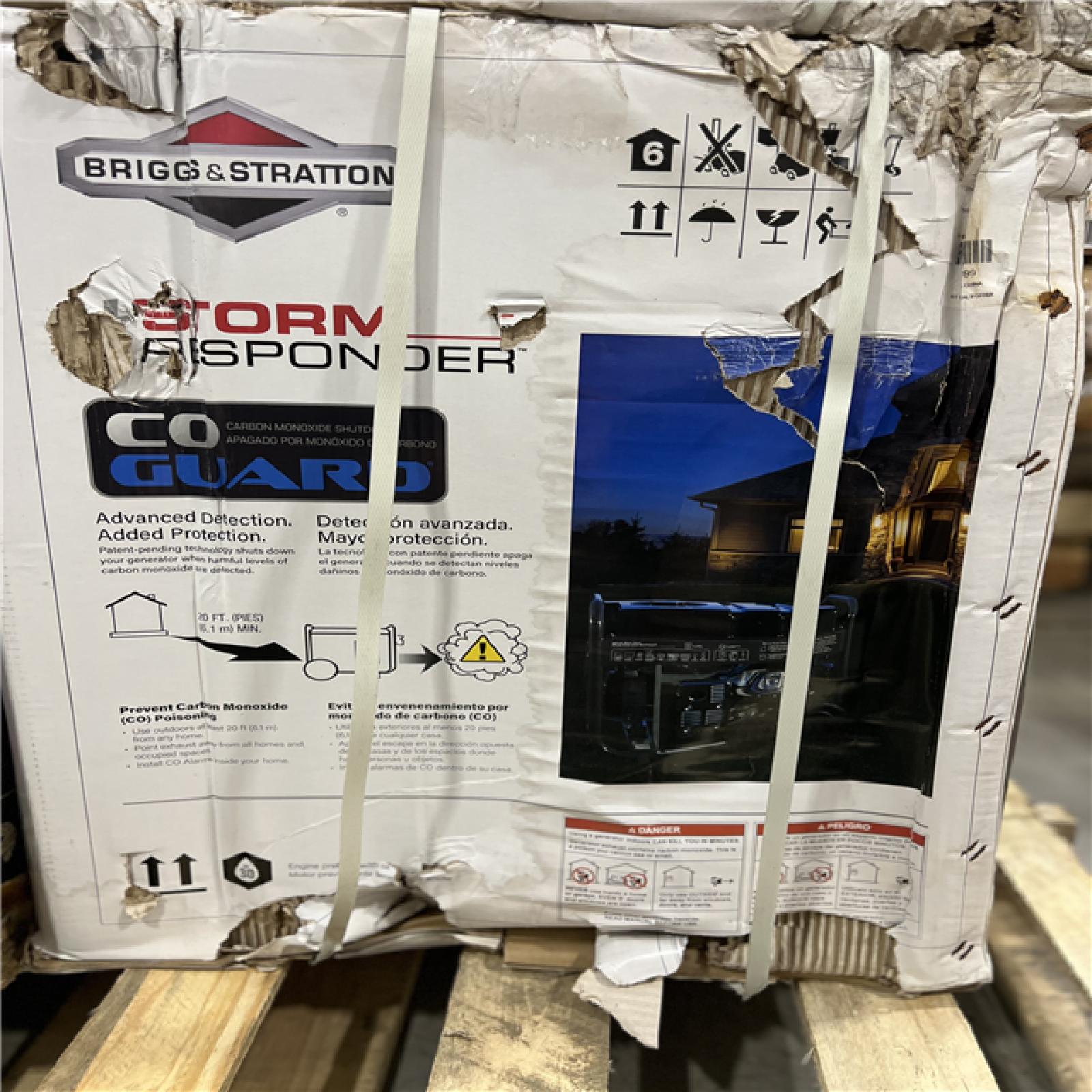 DALLAS LOCATION Briggs & Stratton Storm Responder 6,250Watt Gasoline