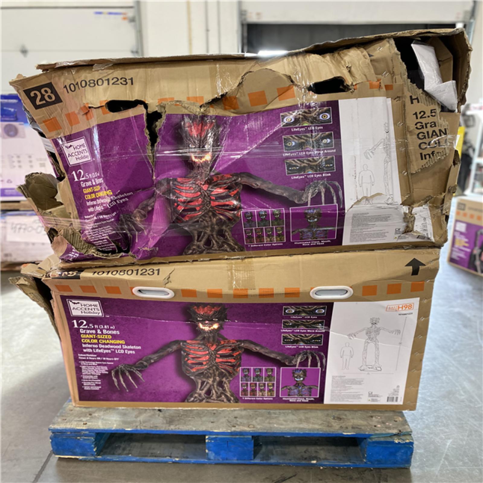 DALLAS LOCATION Home Accents Holiday 12.5 ft. GiantSized Inferno