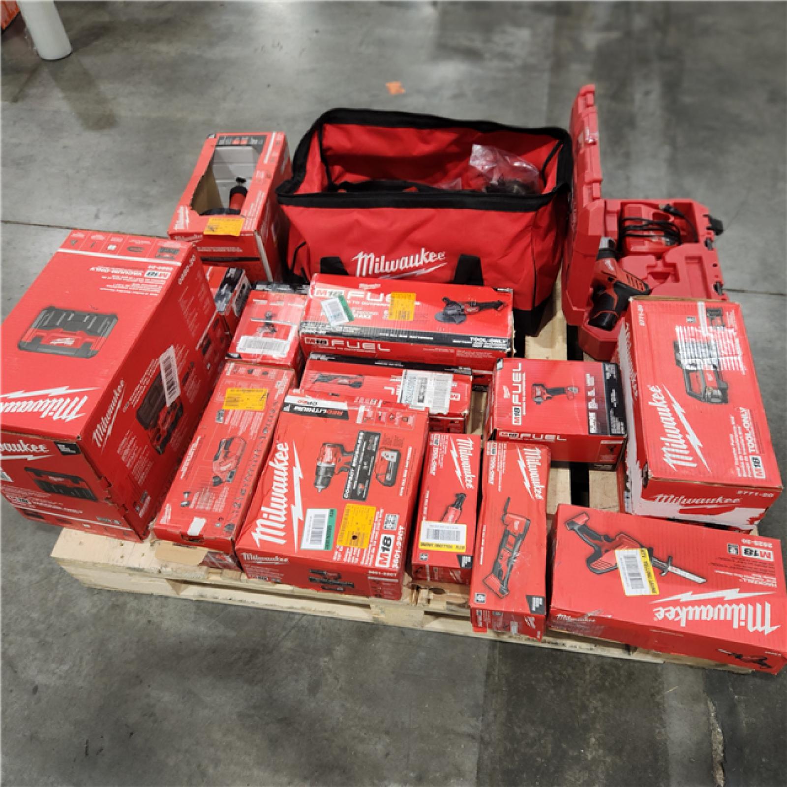 Dallas Location AsIs MilwaukeeTool Pallet
