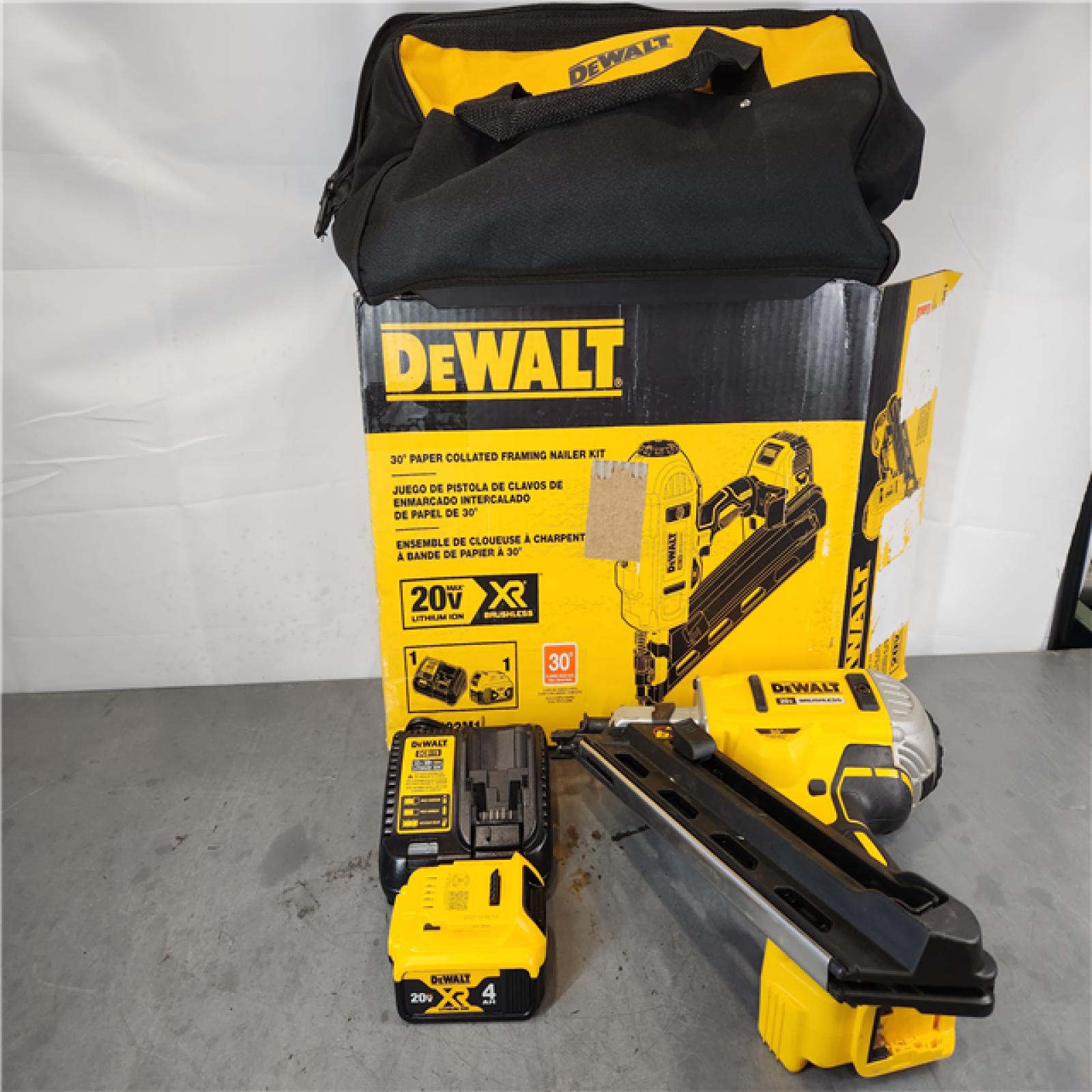 ASIS DeWalt Cordless Brushless 2Speed 30° Paper Collated Framing