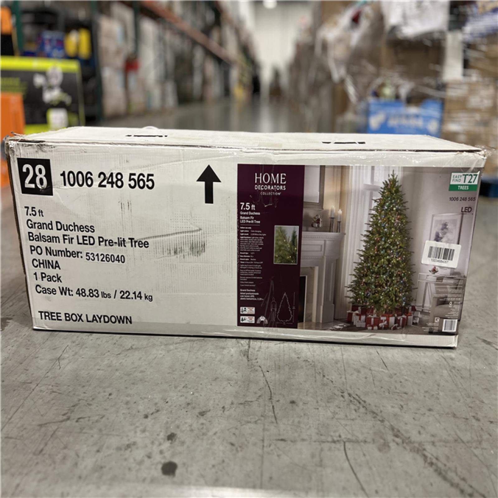 NEW! - 7.5 Ft. Grand Duchess Balsam Fir LED PRE-LIT TREE