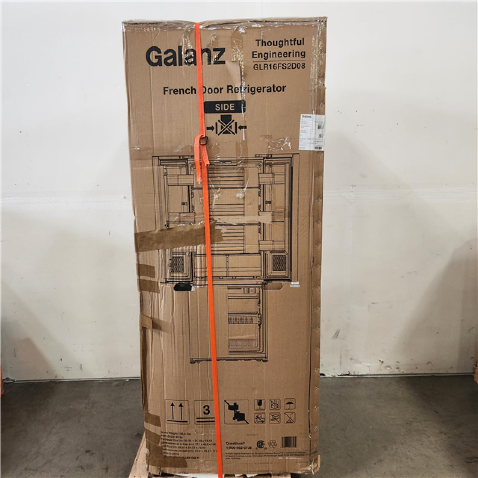 Phoenix Location NEW Galanz GLR16FS2D08 3 French Door Refrigerator with