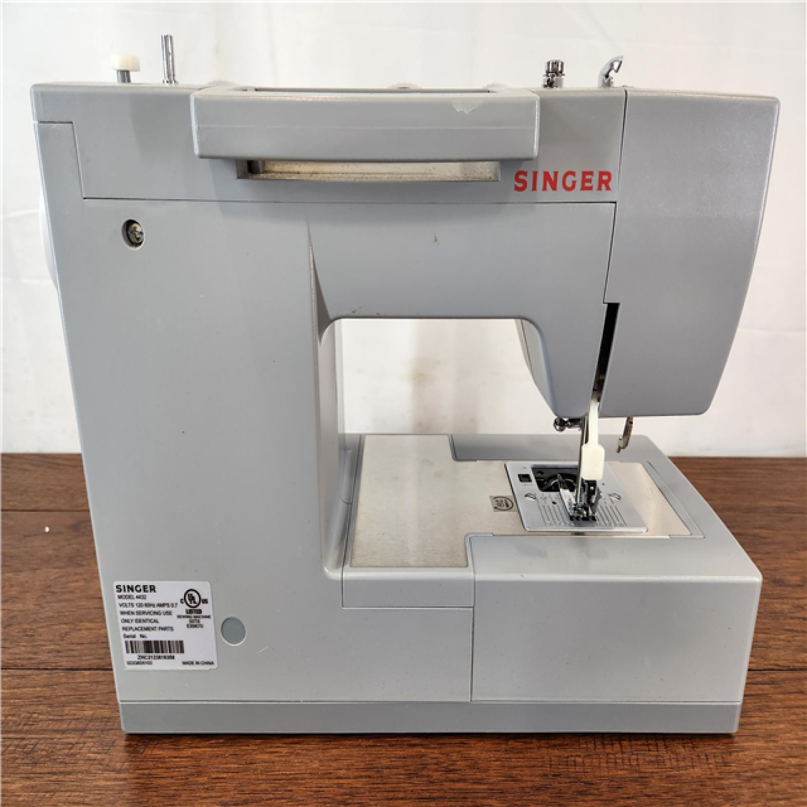 ASIS SINGER 4432 Heavy Duty Sewing Machine with Foot Pedal