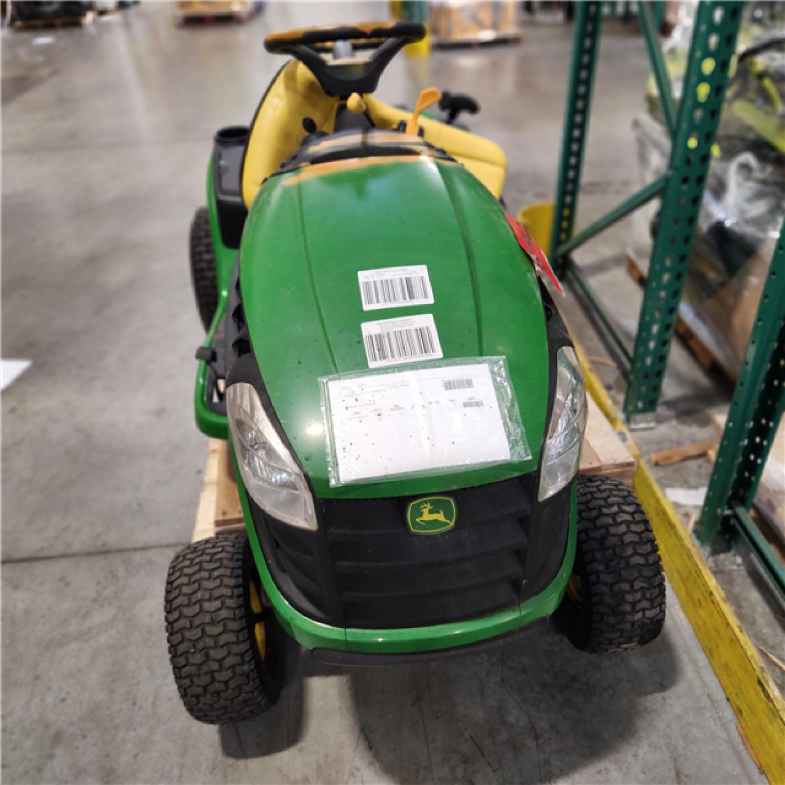 Dallas Location AsIs John Deere E120 42inch 20 HP Gas Hydrostatic