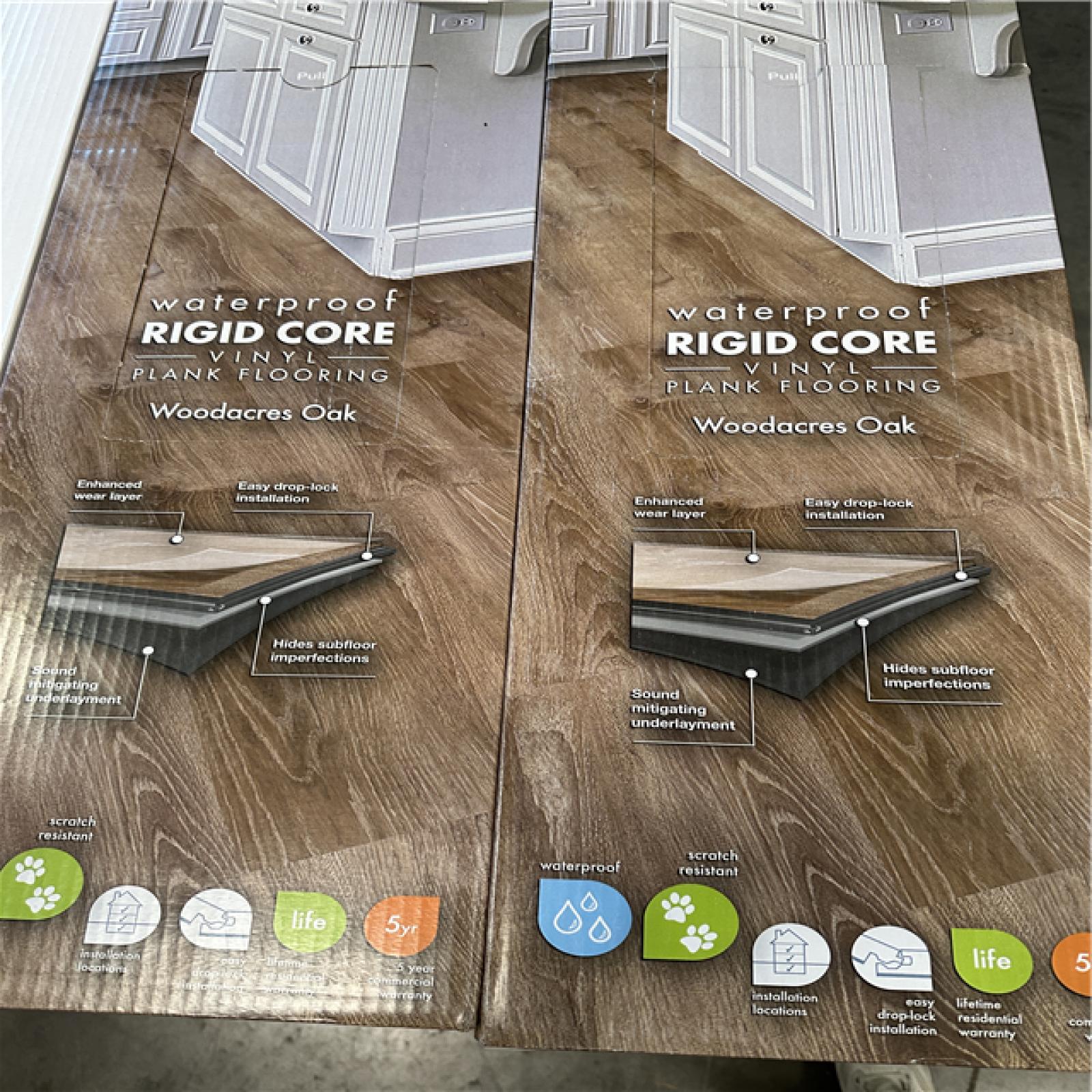 California ASIS Life Proof Waterproof Rigid Core Vinyl Plank Flooring