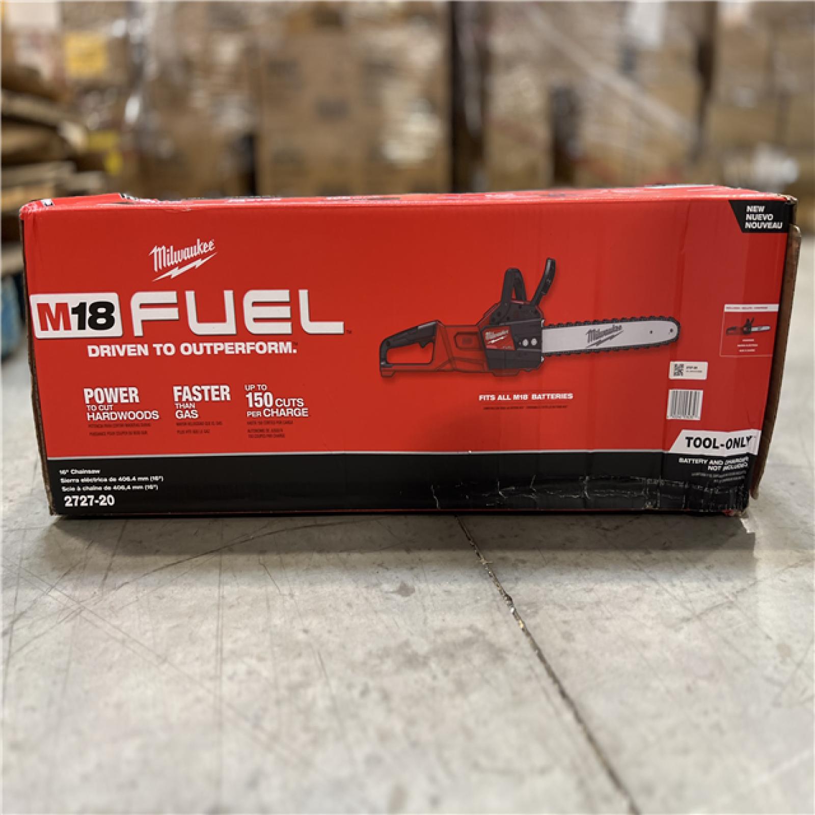 NEW! Milwaukee M18 FUEL 16 in. 18V LithiumIon Brushless Battery