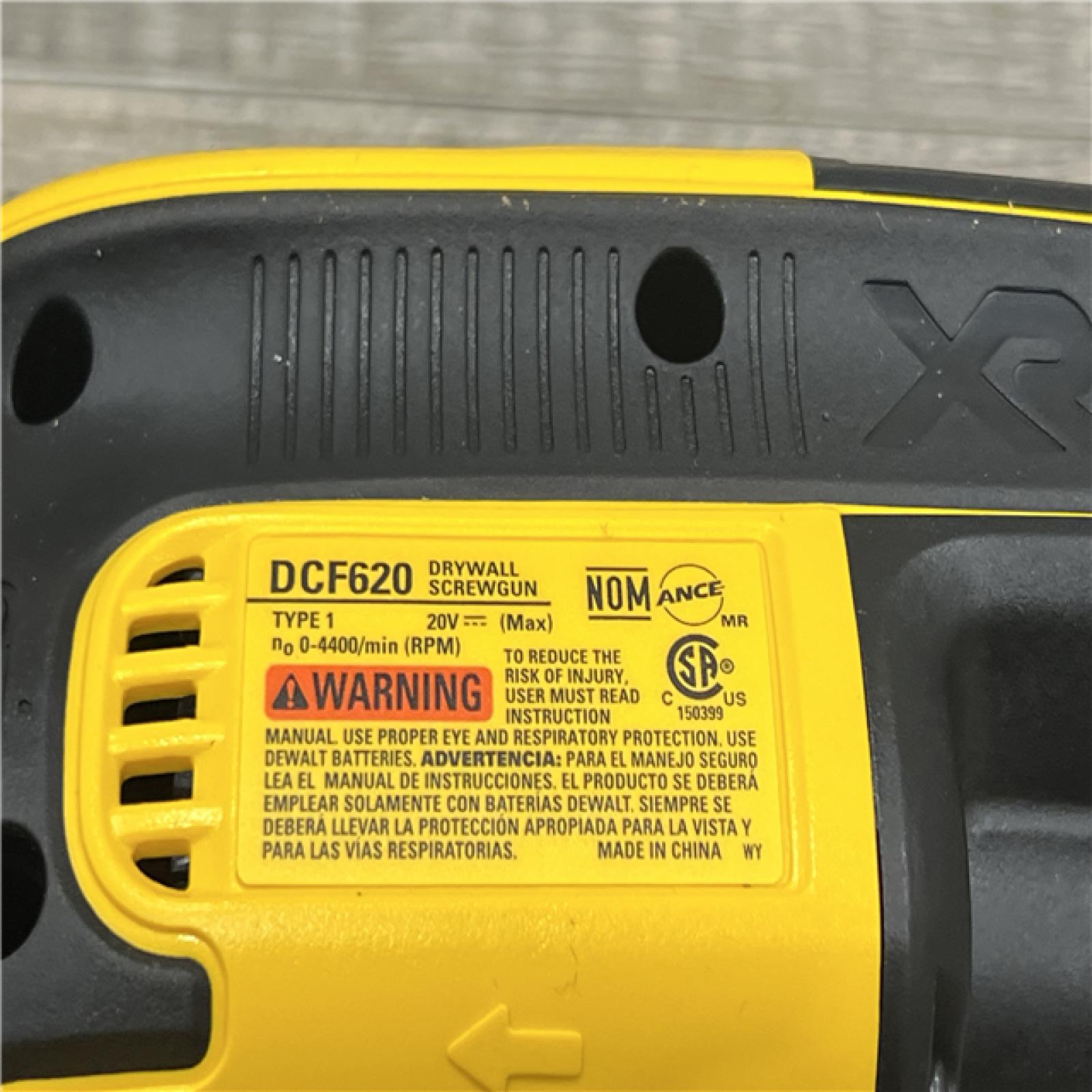 ASIS DEWALT DCF620B 20V MAX XR LithiumIon Brushless Cordless Drywall