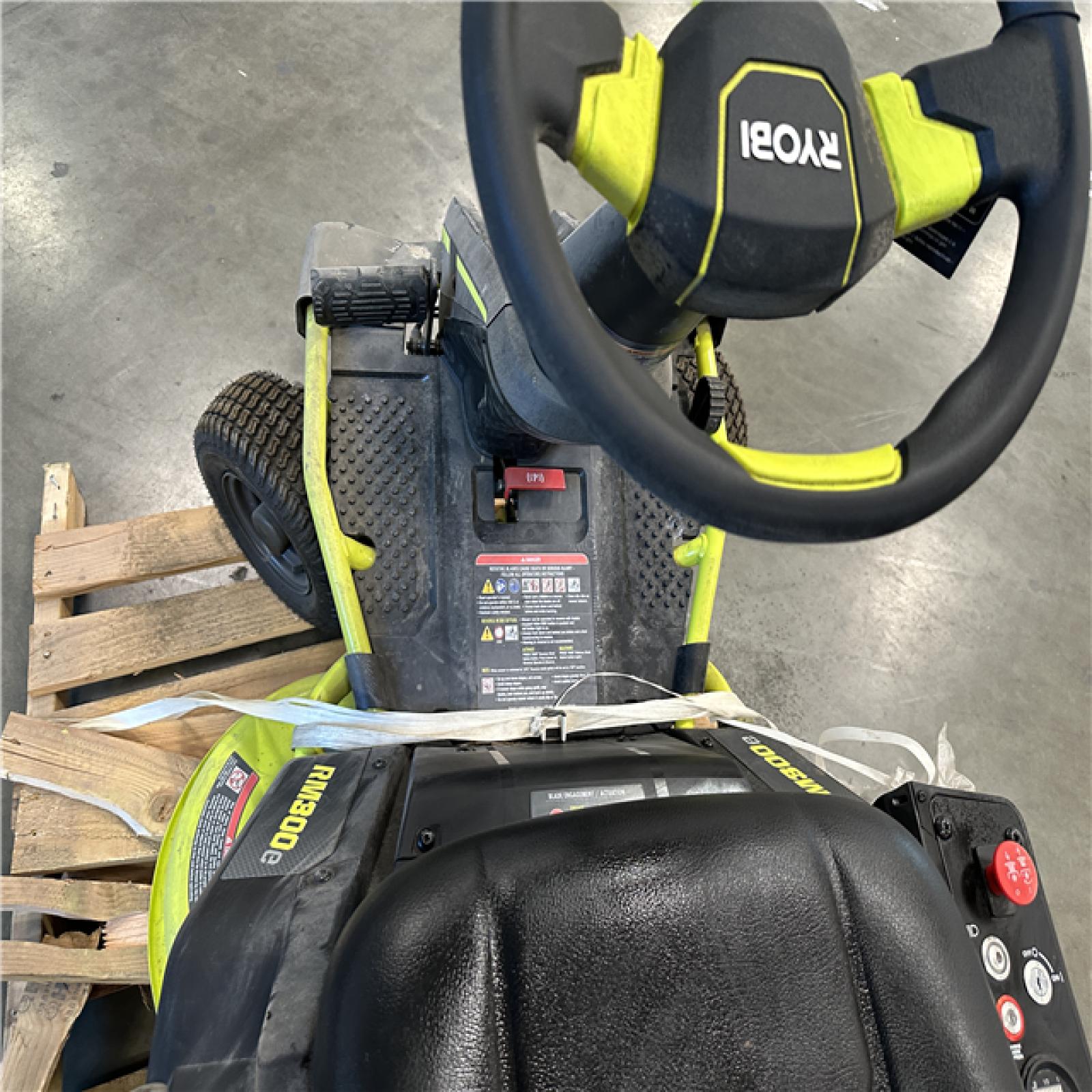 California ASIS Ryobi RM300e 30 Riding Mower