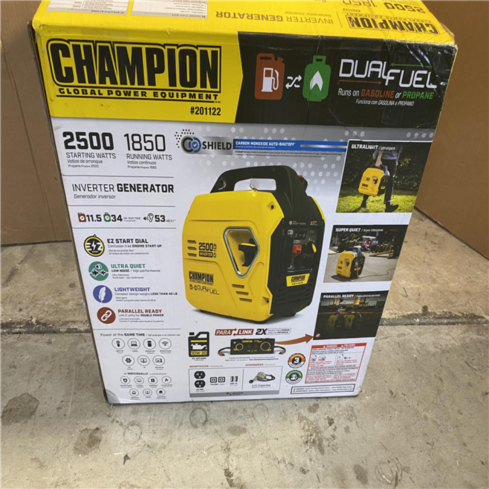 Houston location ASIS CHAMPION 2500Watt Ultralight Gasoline and