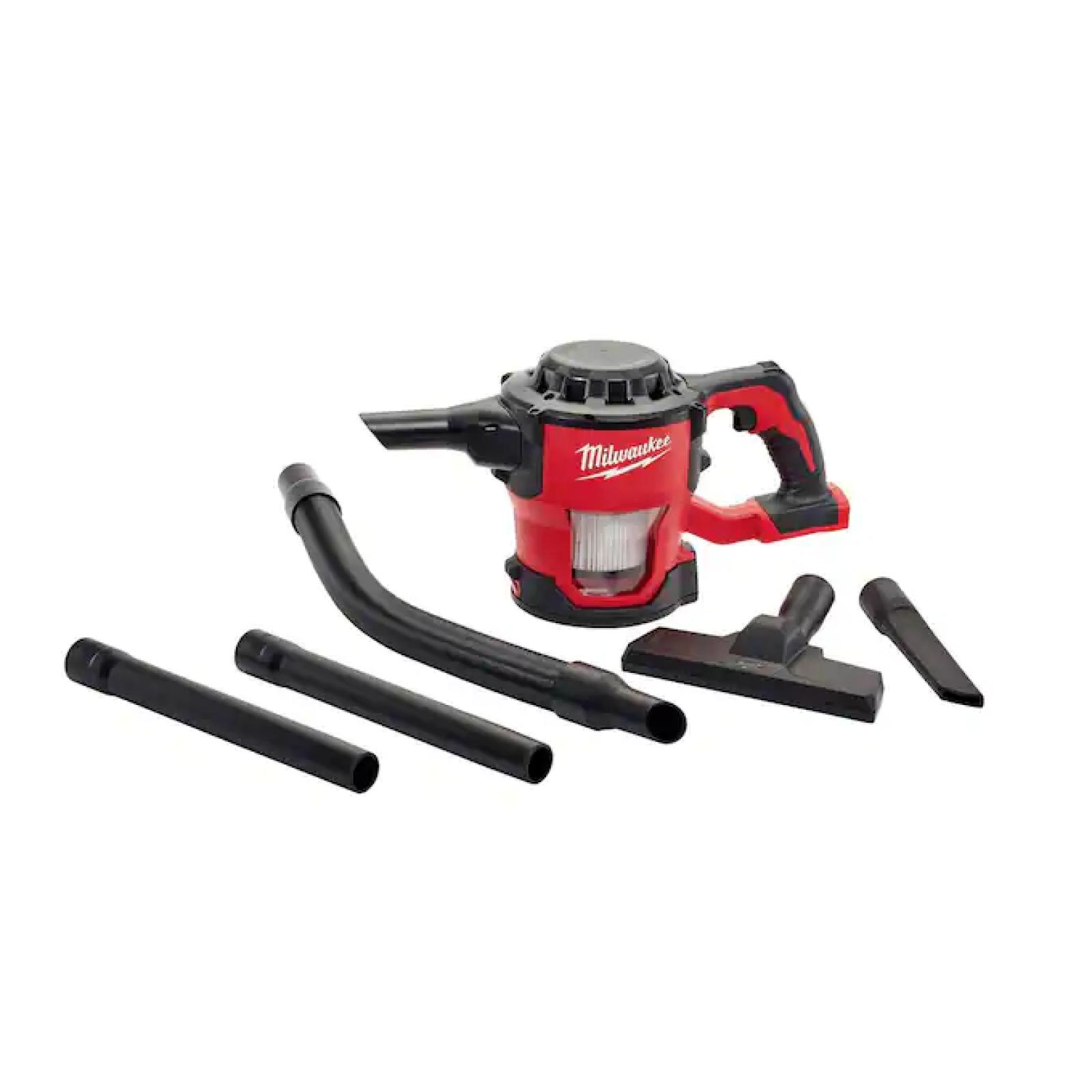 NEW! Milwaukee Bagless M18 18Volt LithiumIon Cordless HEPA Compact