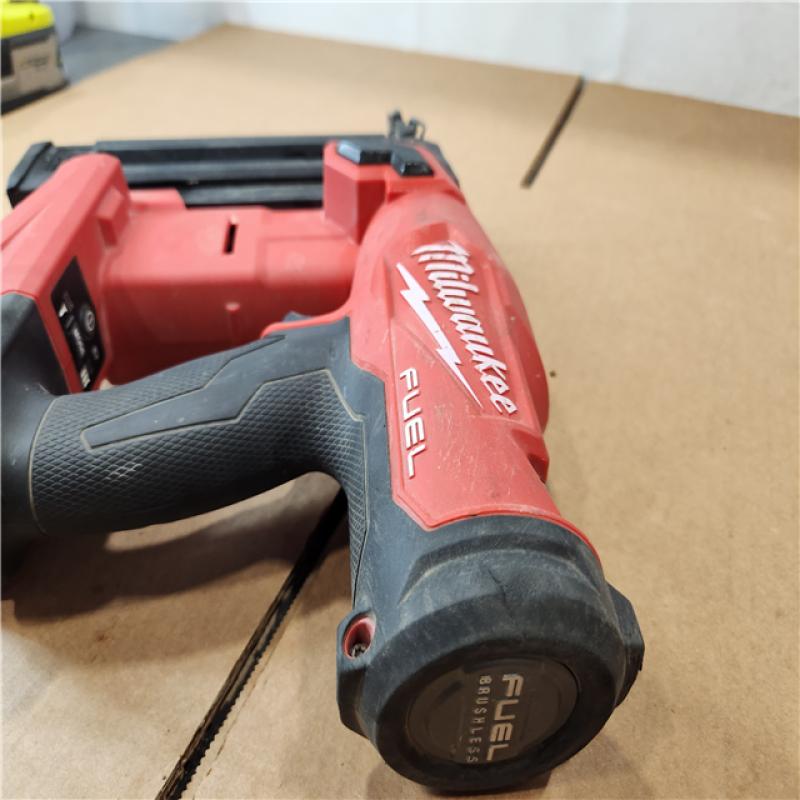 AS IS Milwaukee 18Gauge 21/8 Cordless M18 FUEL Brad Nailer (Tool Only)
