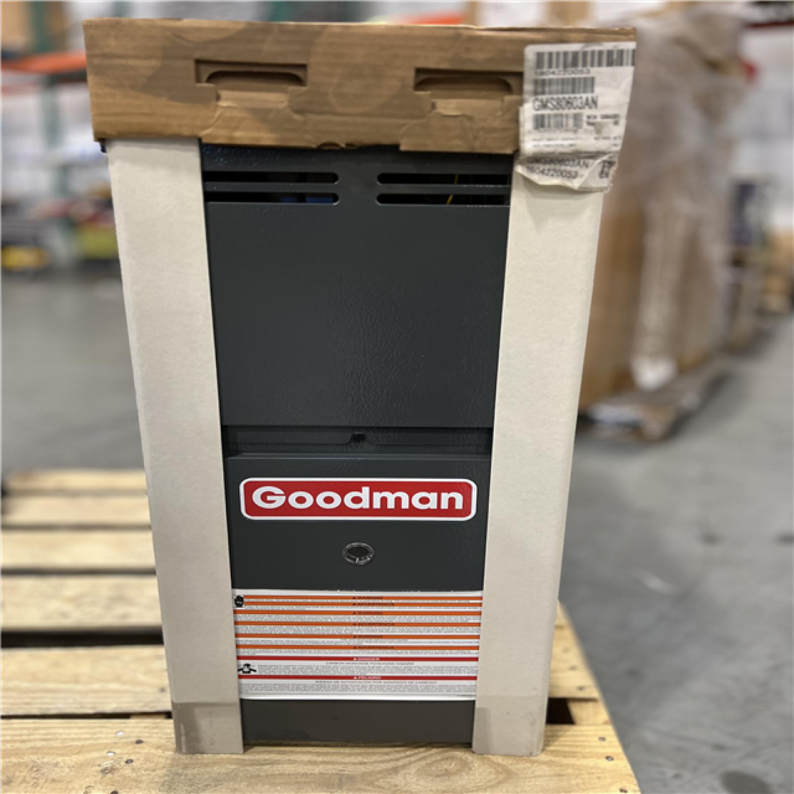 DALLAS LOCATION Goodman 60000 BTU Single Stage Gas Furnace