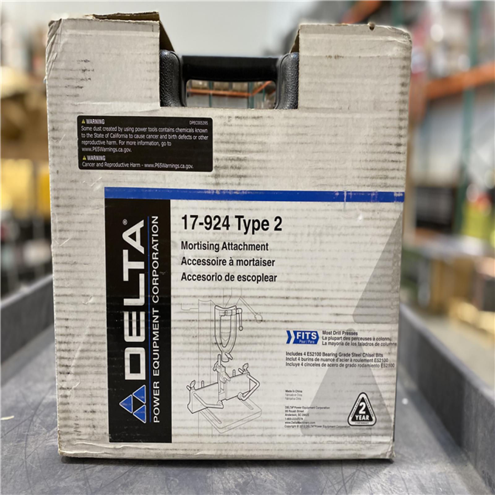 NEW! Delta Mortising Attachment With Chisel Bits