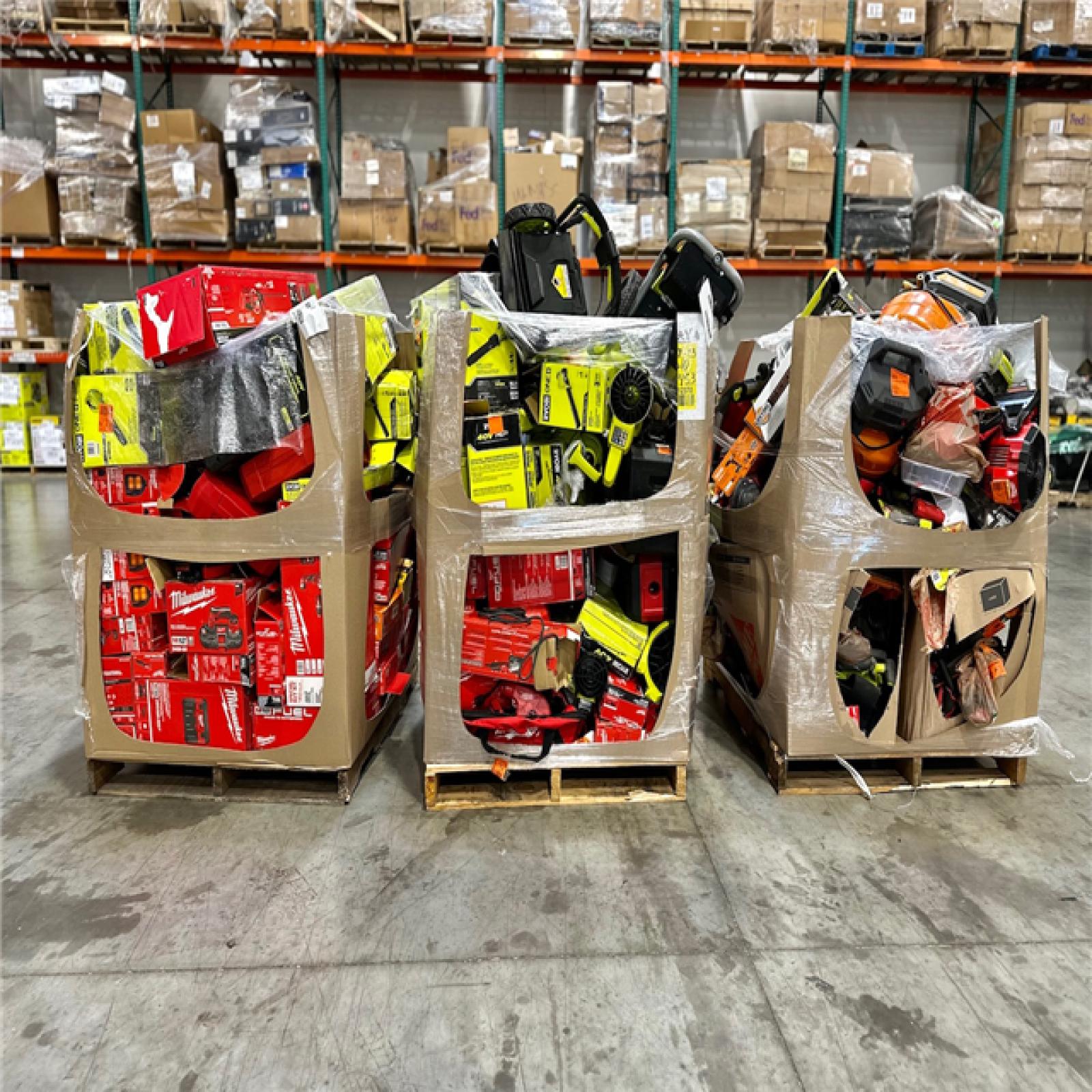 Dallas Location ASIS Power Tools Partial Lot ITD03837413 (3 Pallets)