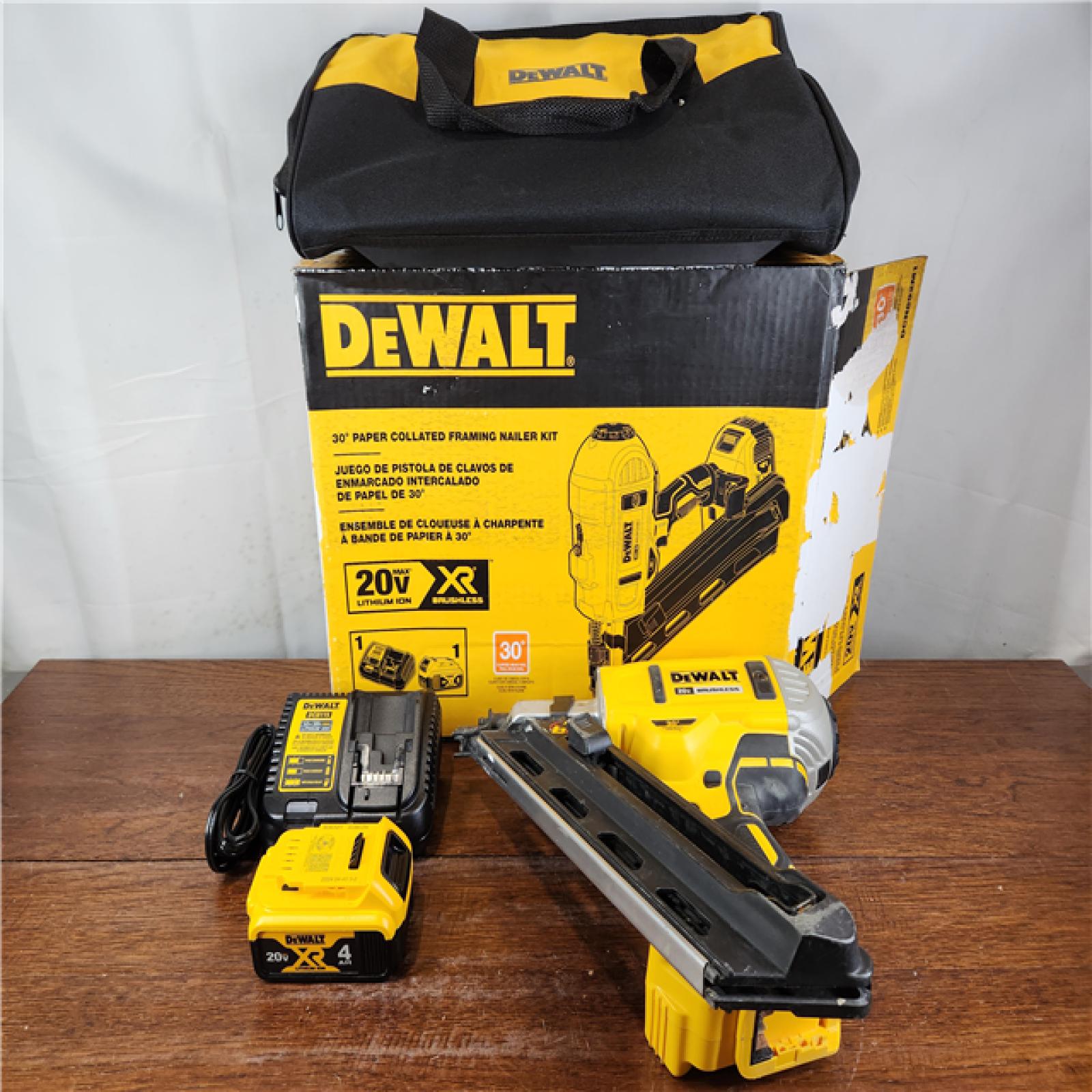 ASIS DeWalt 20V MAX Brushless Cordless 2Speed 30° Paper Collated