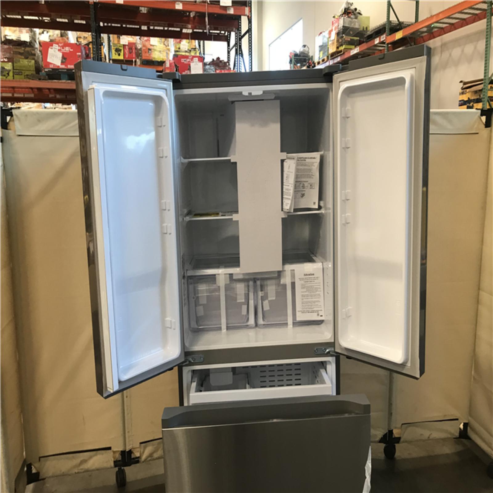 California ASIS Samsung 17.5 cu. ft 3Door French Door Refrigerator in