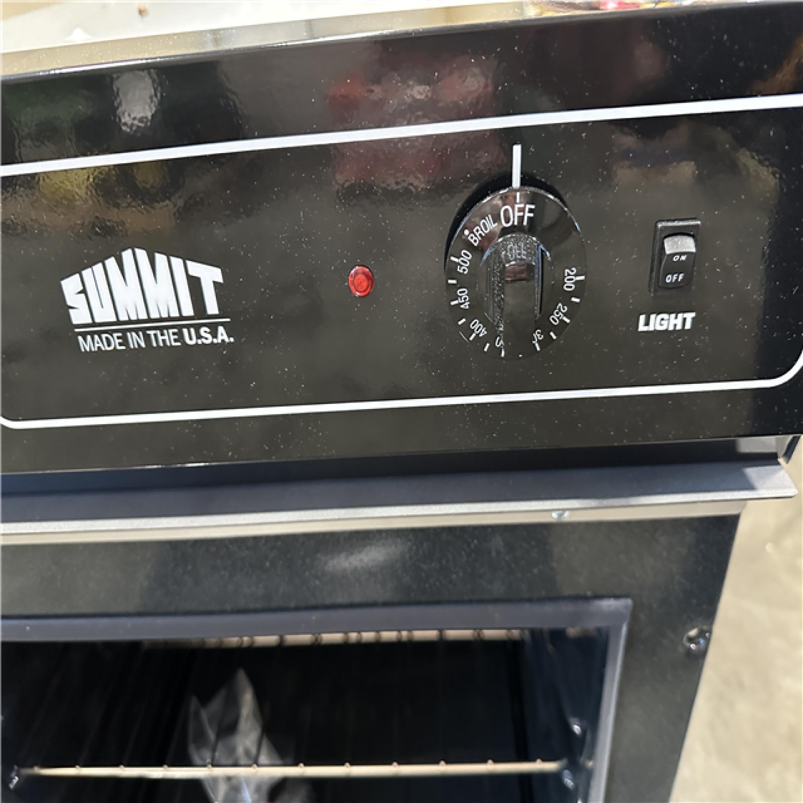 California ASIS SUMMIT Wall Oven in Black Model TTM7212DK
