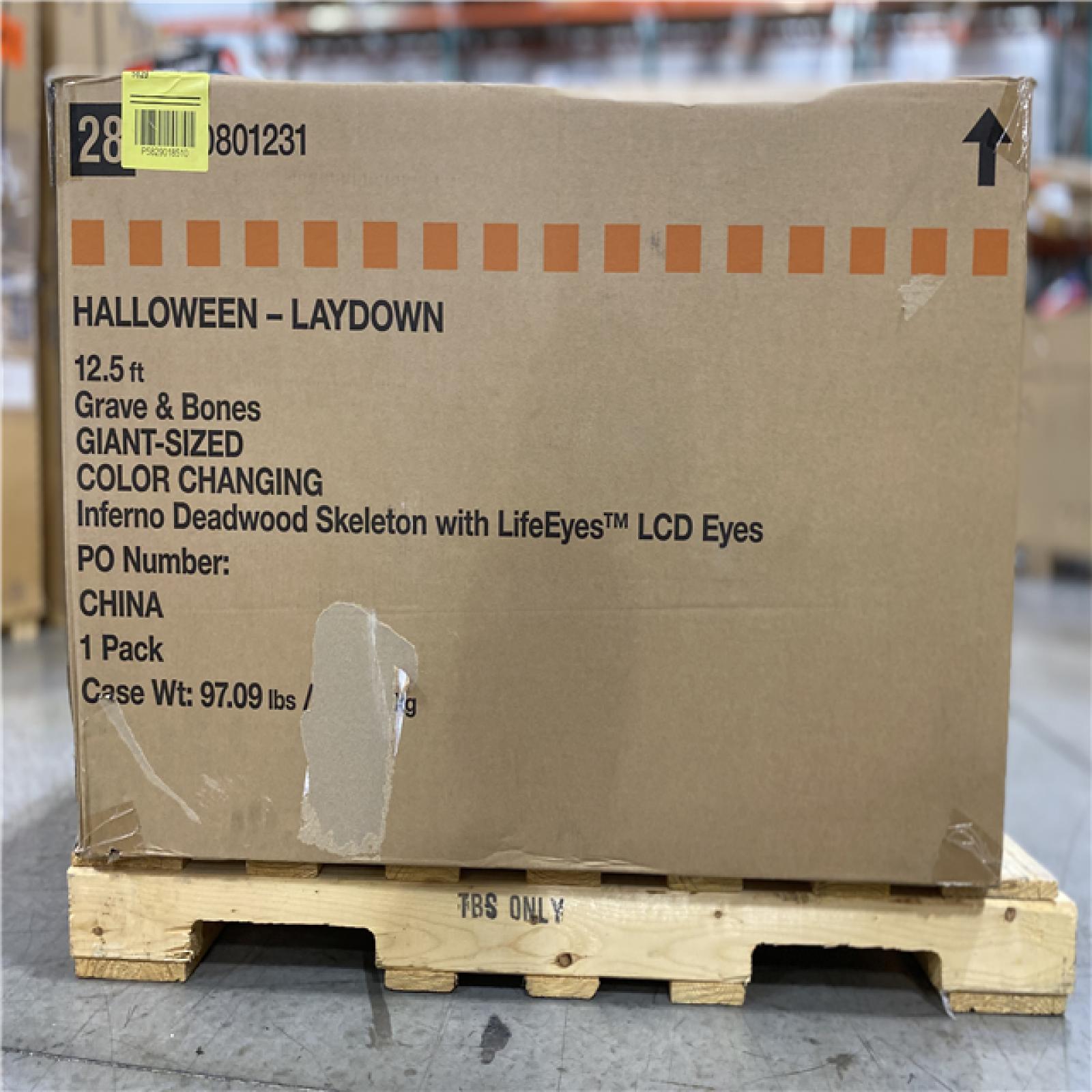 DALLAS LOCATION Home Accents Holiday 12.5 ft. GiantSized Inferno