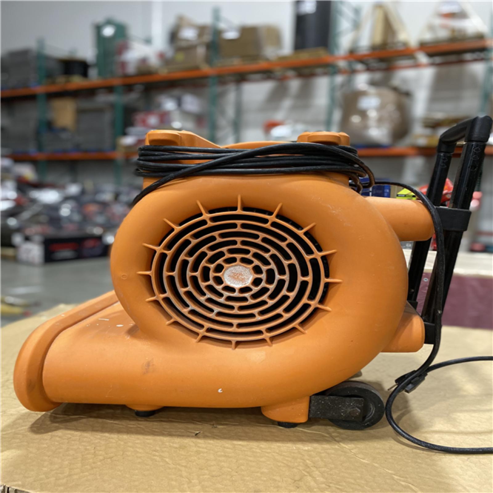 AS-IS - RIDGID 1625 CFM 3-Speed Portable Blower Fan Air Mover with