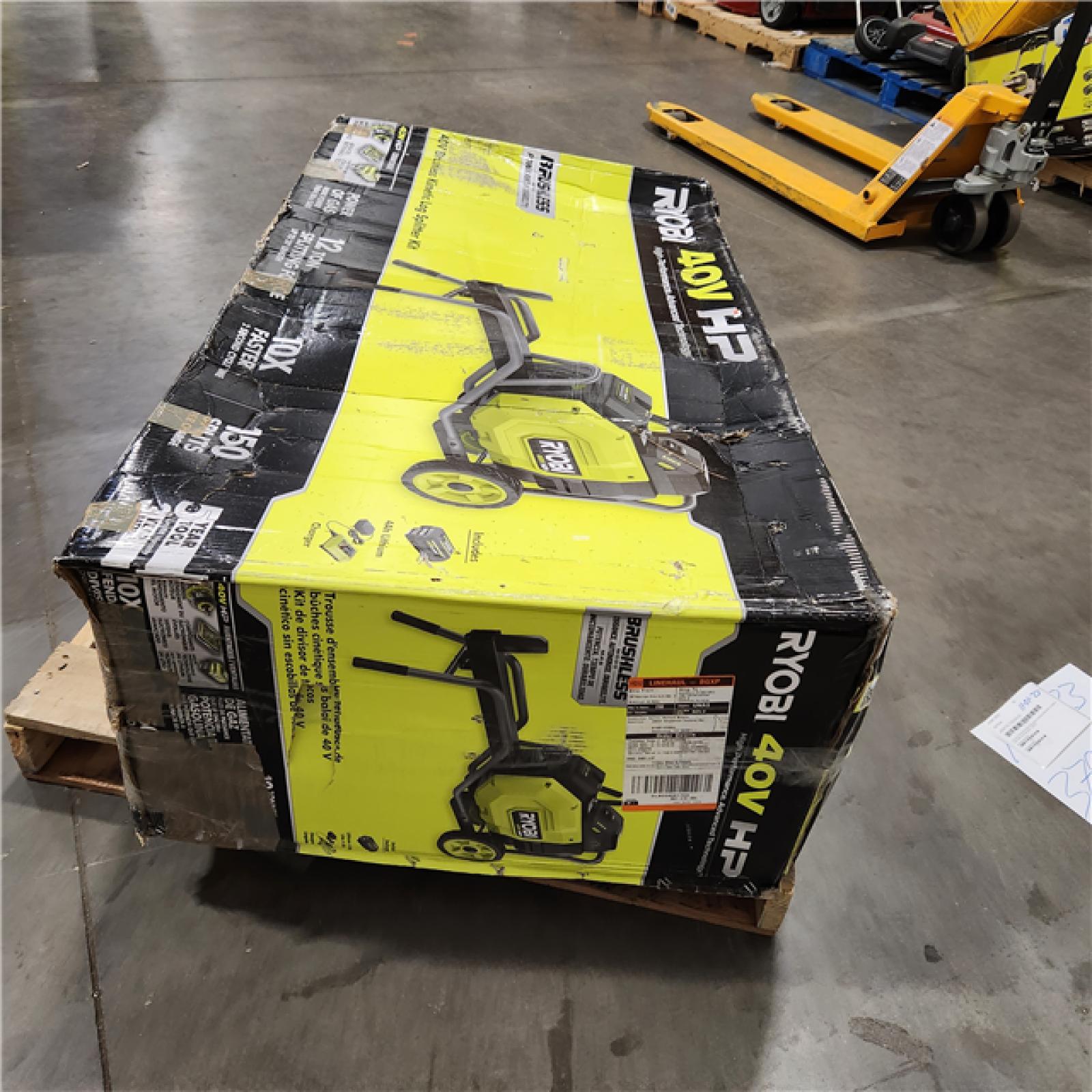 DALLAS LOCATION AS-IS RYOBI 40V HP Brushless 12-Ton Kinetic Battery