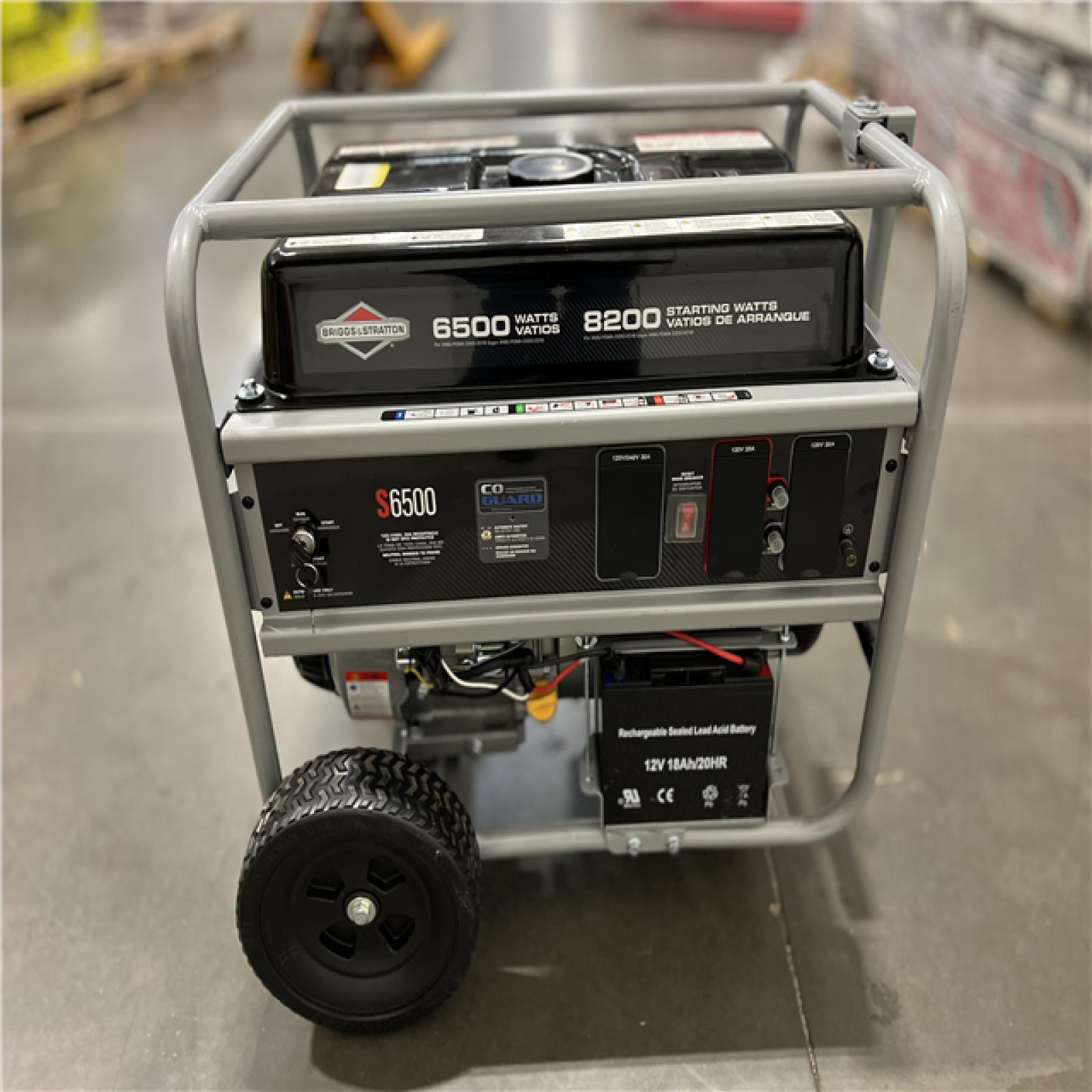 Dallas Location - As-Is Briggs & Stratton 6500-Watt Portable Generator