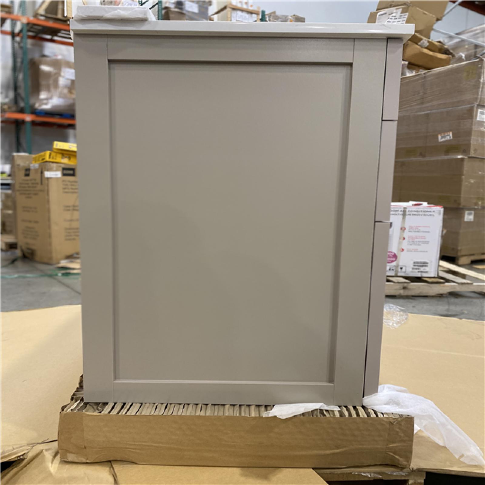 DALLAS LOCATION Glacier Bay Marcote 48 in. Single Sink Greige Bath