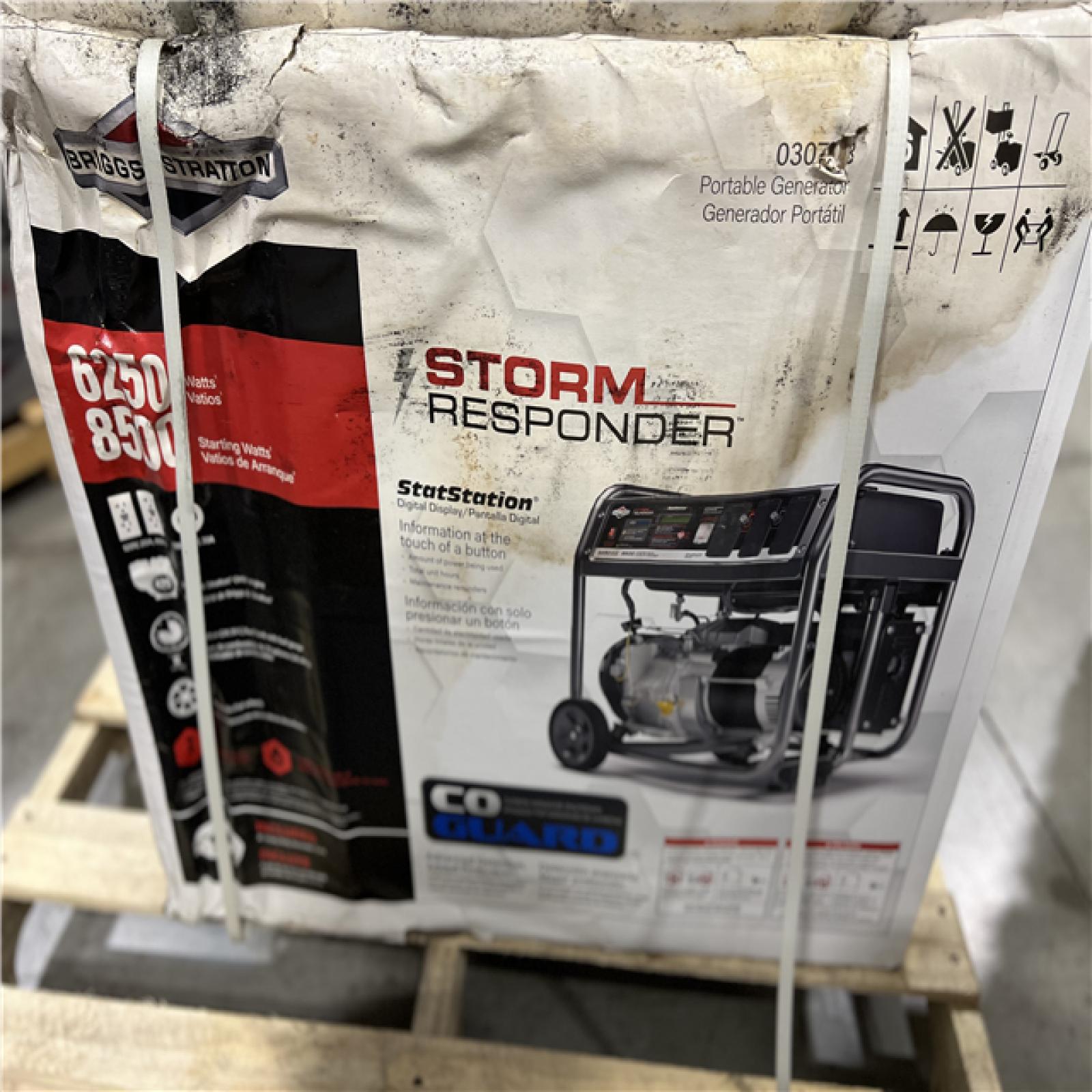 DALLAS LOCATION - Briggs & Stratton Storm Responder 6,250-Watt Gasoline