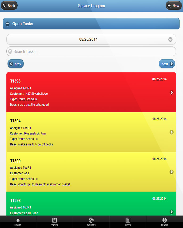 Pool Service Software QuickBooks™ AddOn