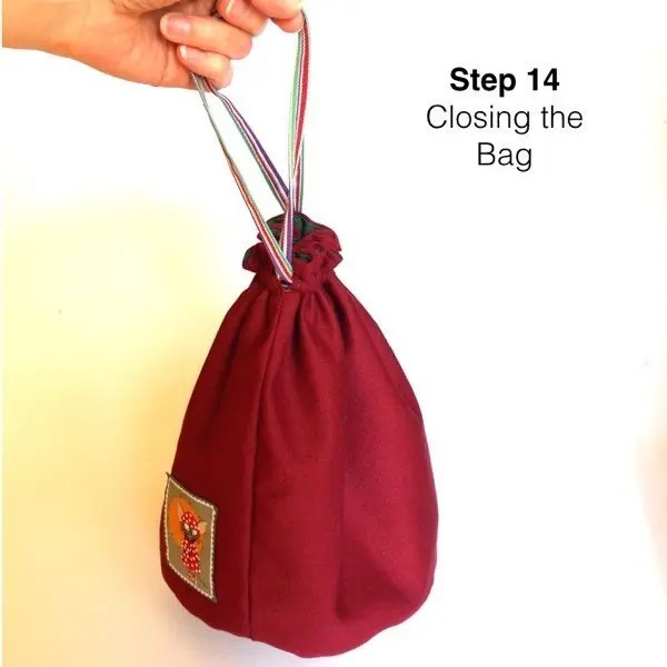 Reversible Drawstring Bag Project The Sewing Directory